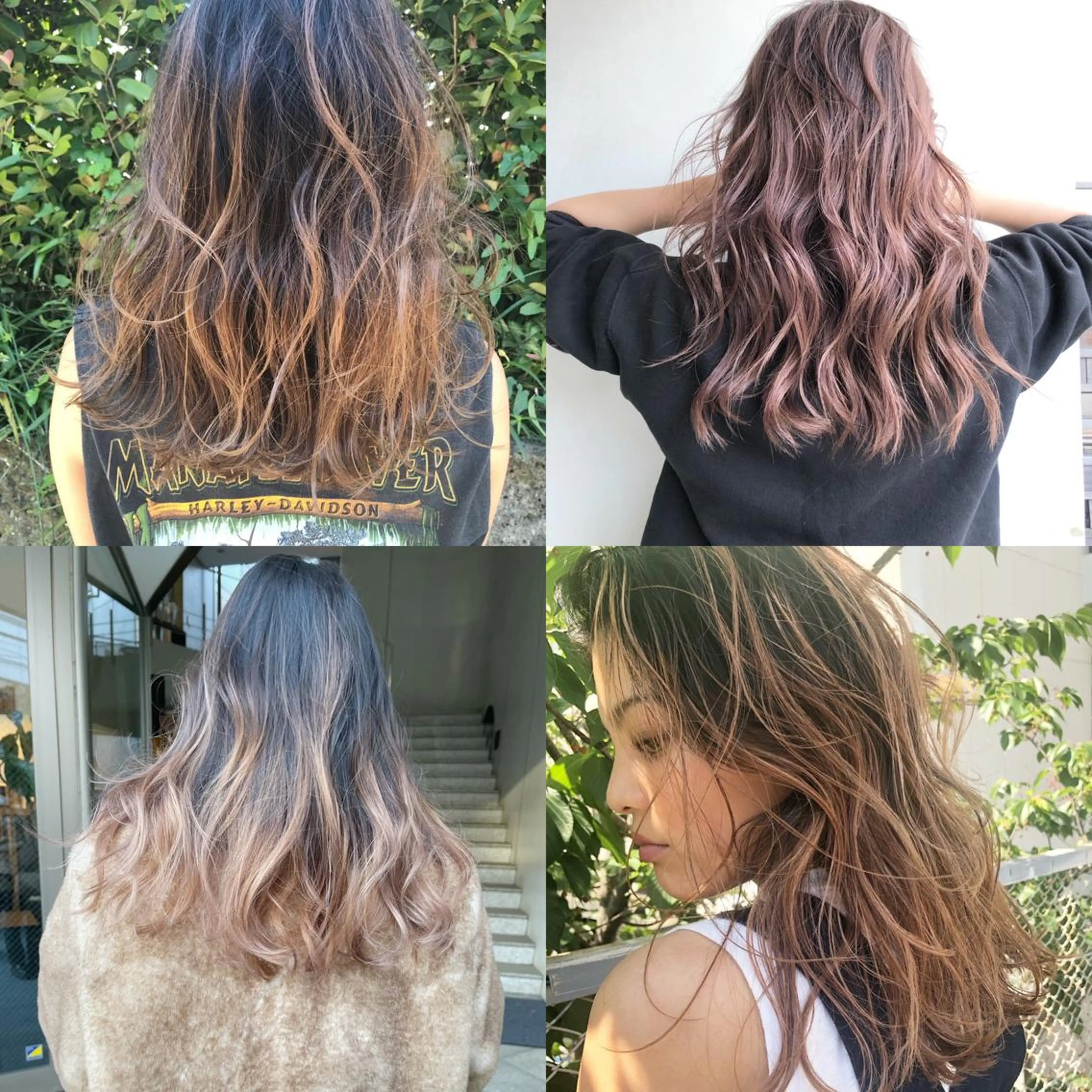 ミディアム カラー バレイヤージュ ハイライトカラー ハイライト レイヤーカット ヘアカラー トリートメント “ミニモ最高評価獲得 “代表"Kohei"のヘアスタイル