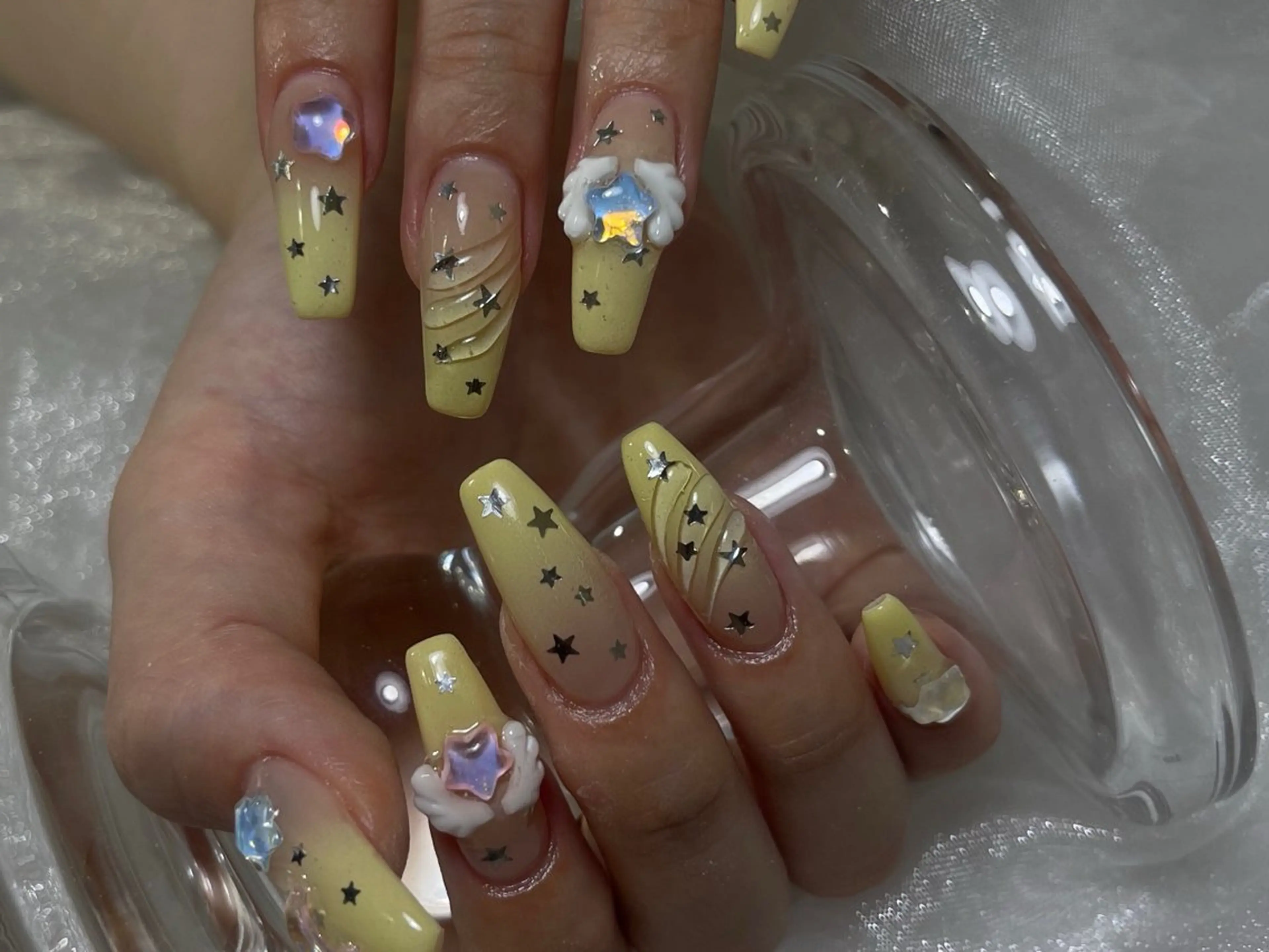ネイル ハンドネイル ハンドケア ワンホン/韓国 nail 大阪アメ村のネイルデザイン