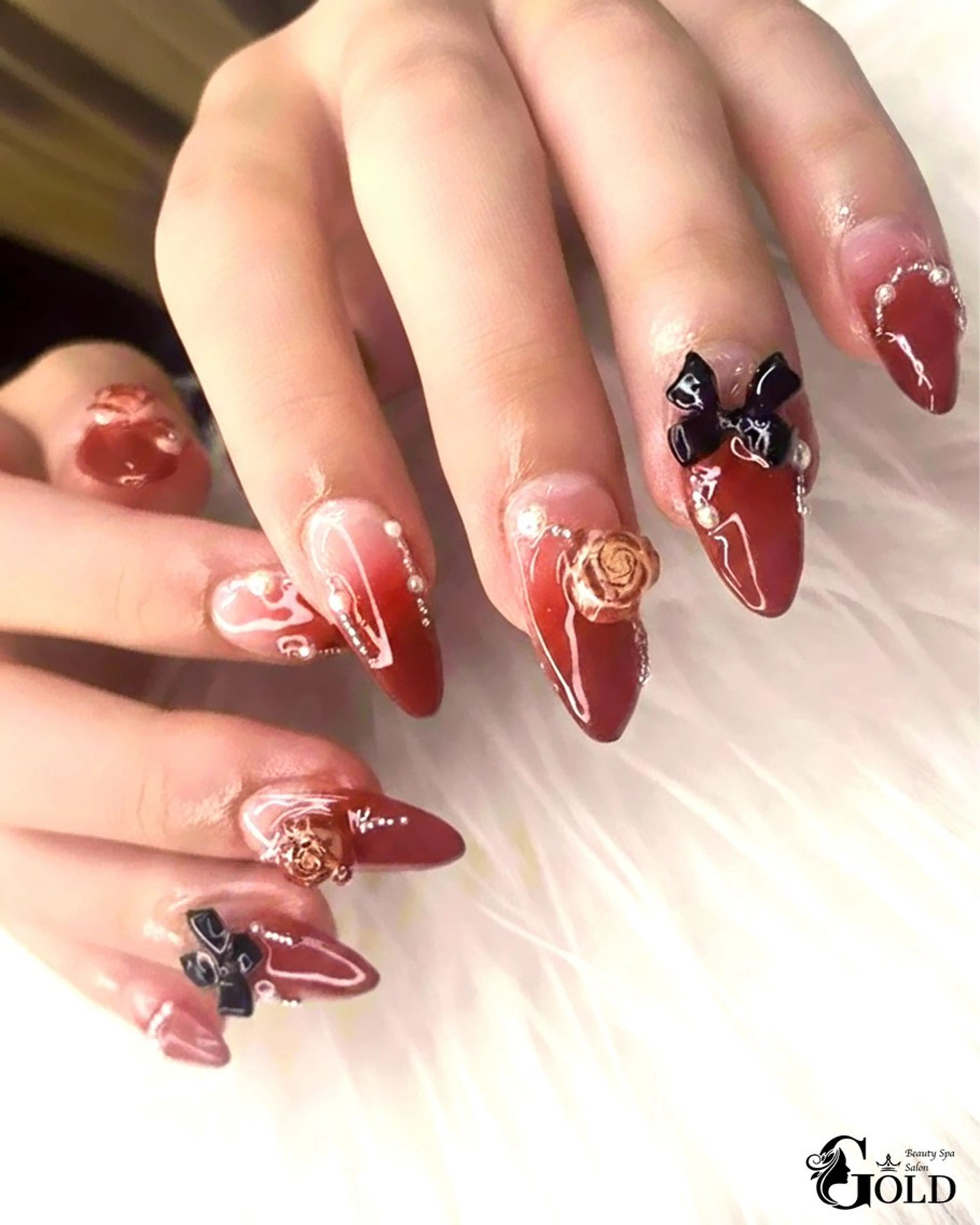 ネイル Gold Nail 千葉/風香のネイルデザイン