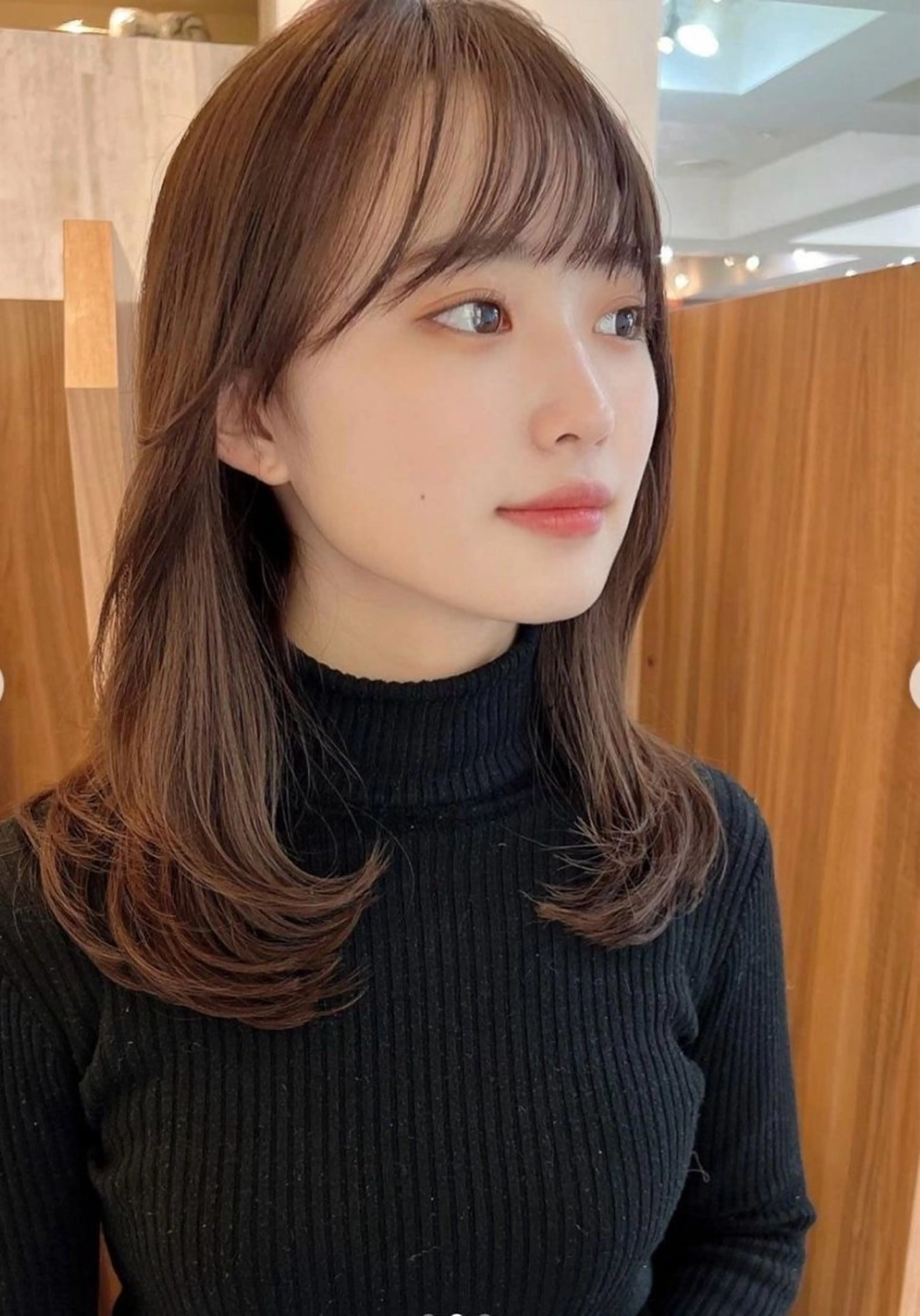 ミディアム Aura所属・丸山 心 / 艶カラーのヘアスタイル