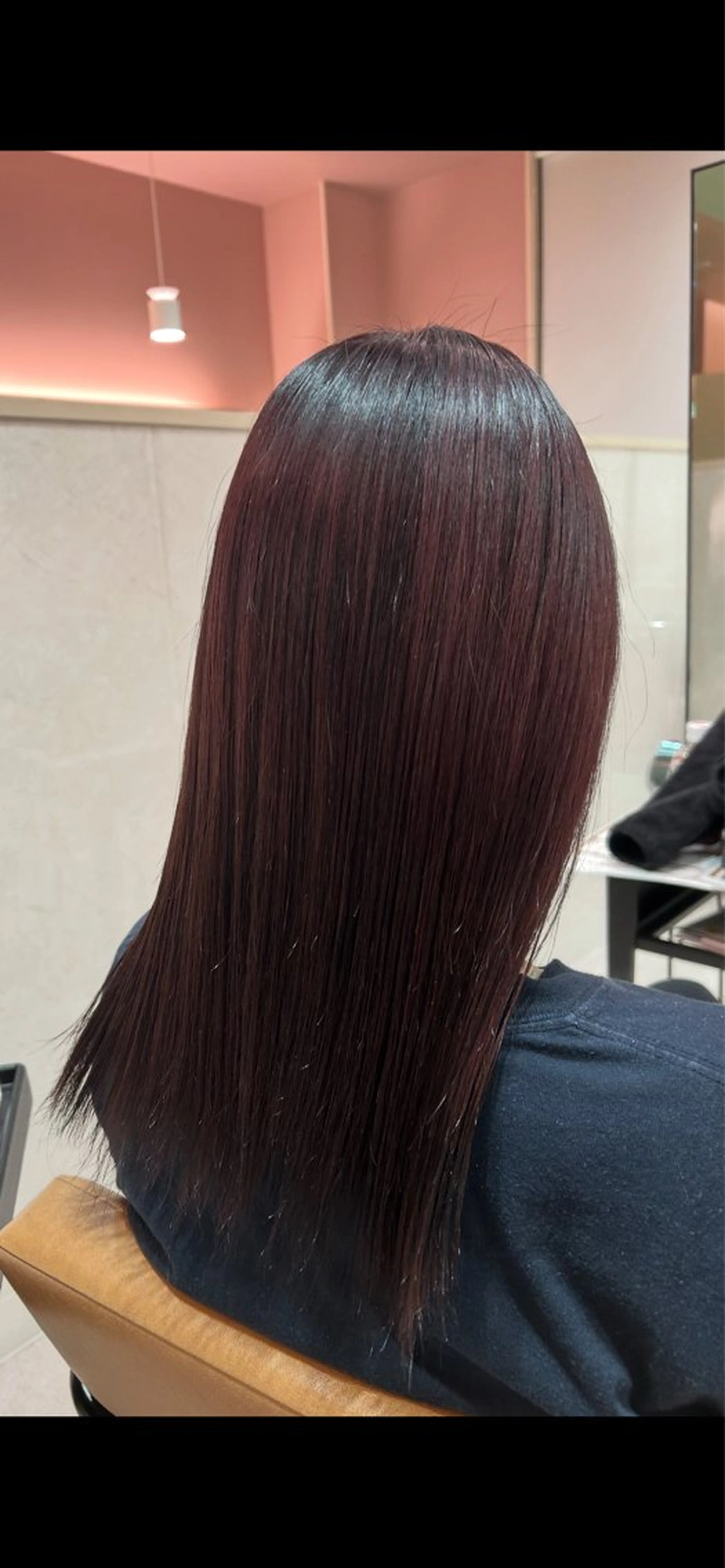 ロング 大山 莉奈のヘアスタイル