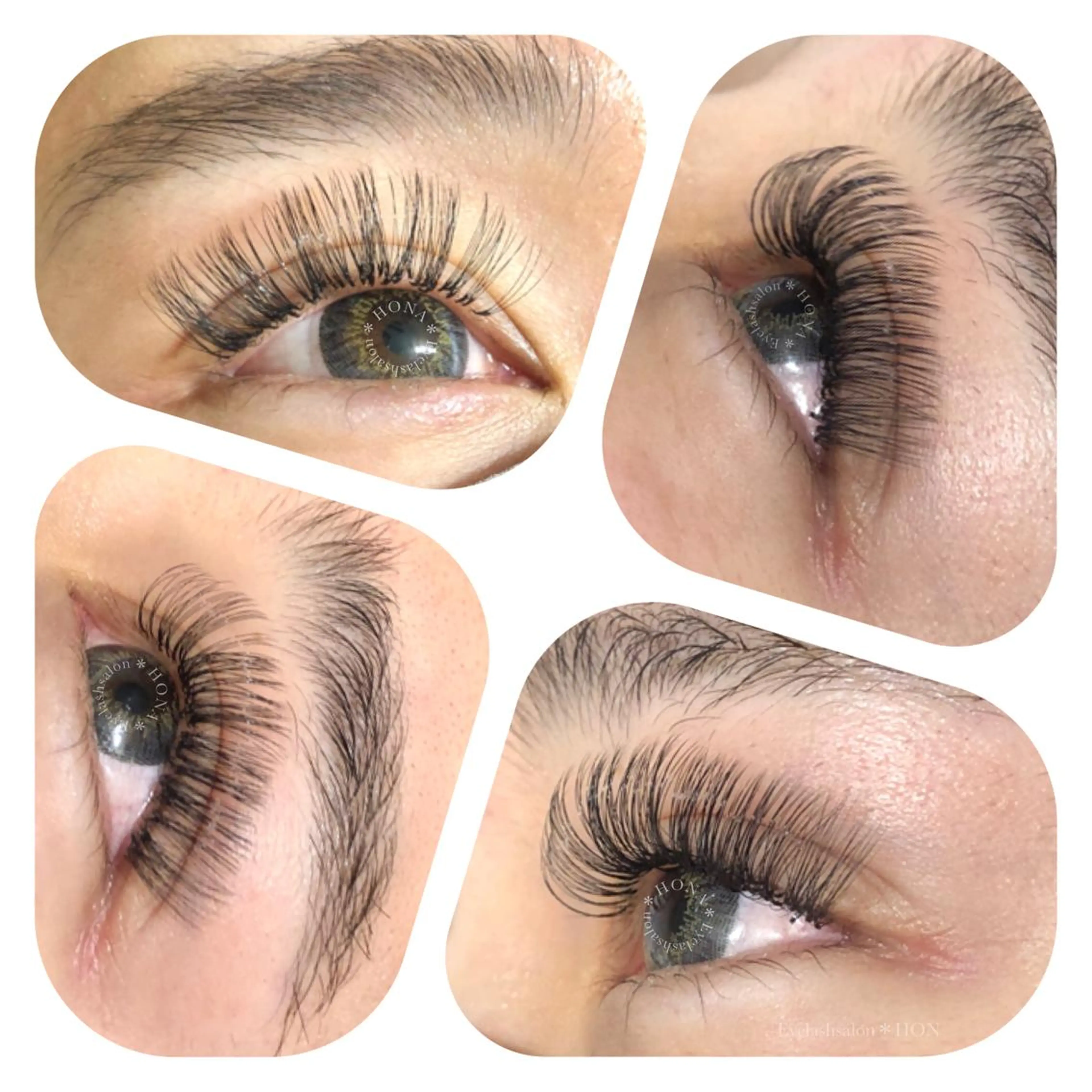 マツエク・マツパ ボリュームラッシュ ꕥ HONAのマツエク・マツパデザイン