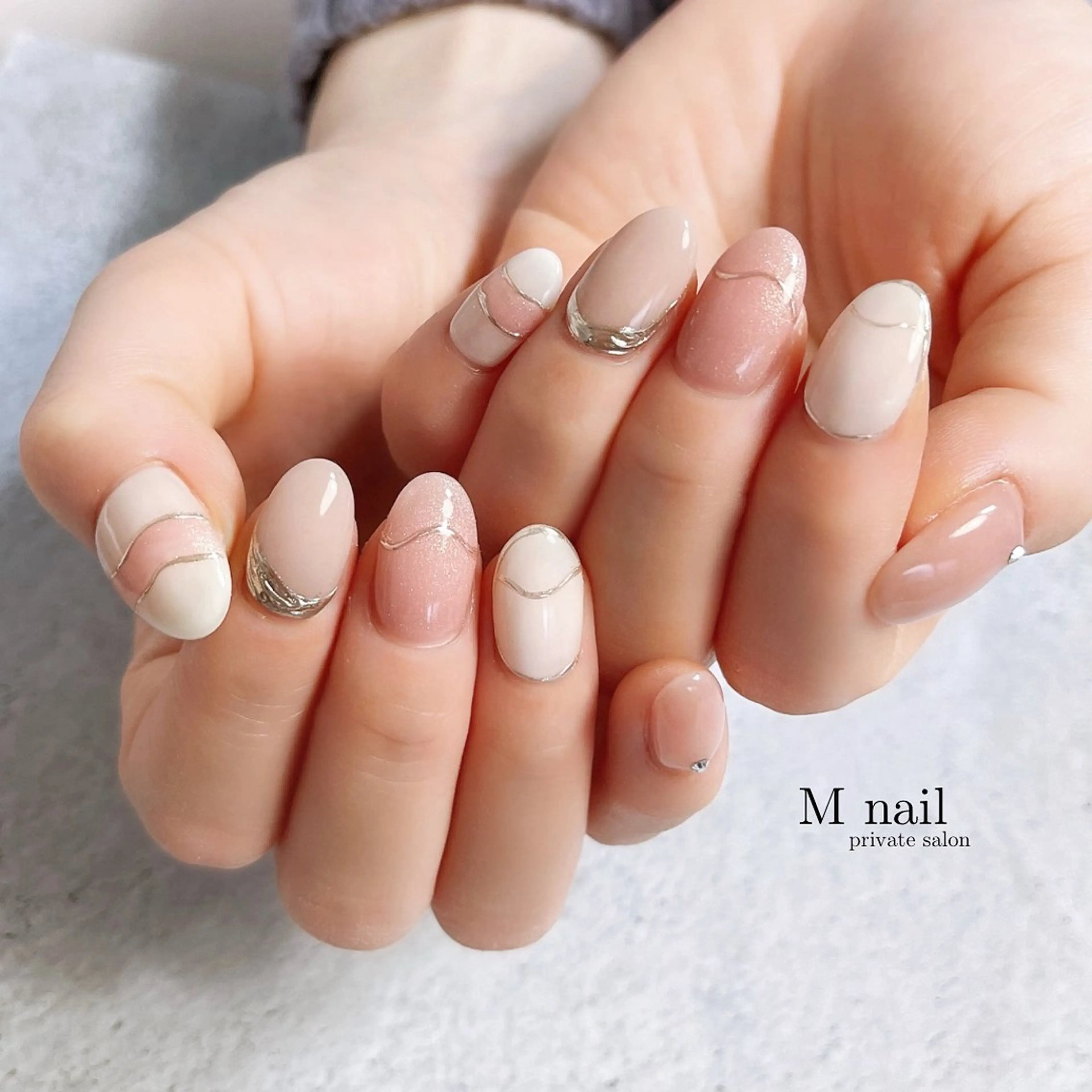 ネイル ハンドネイル M nailのネイルデザイン