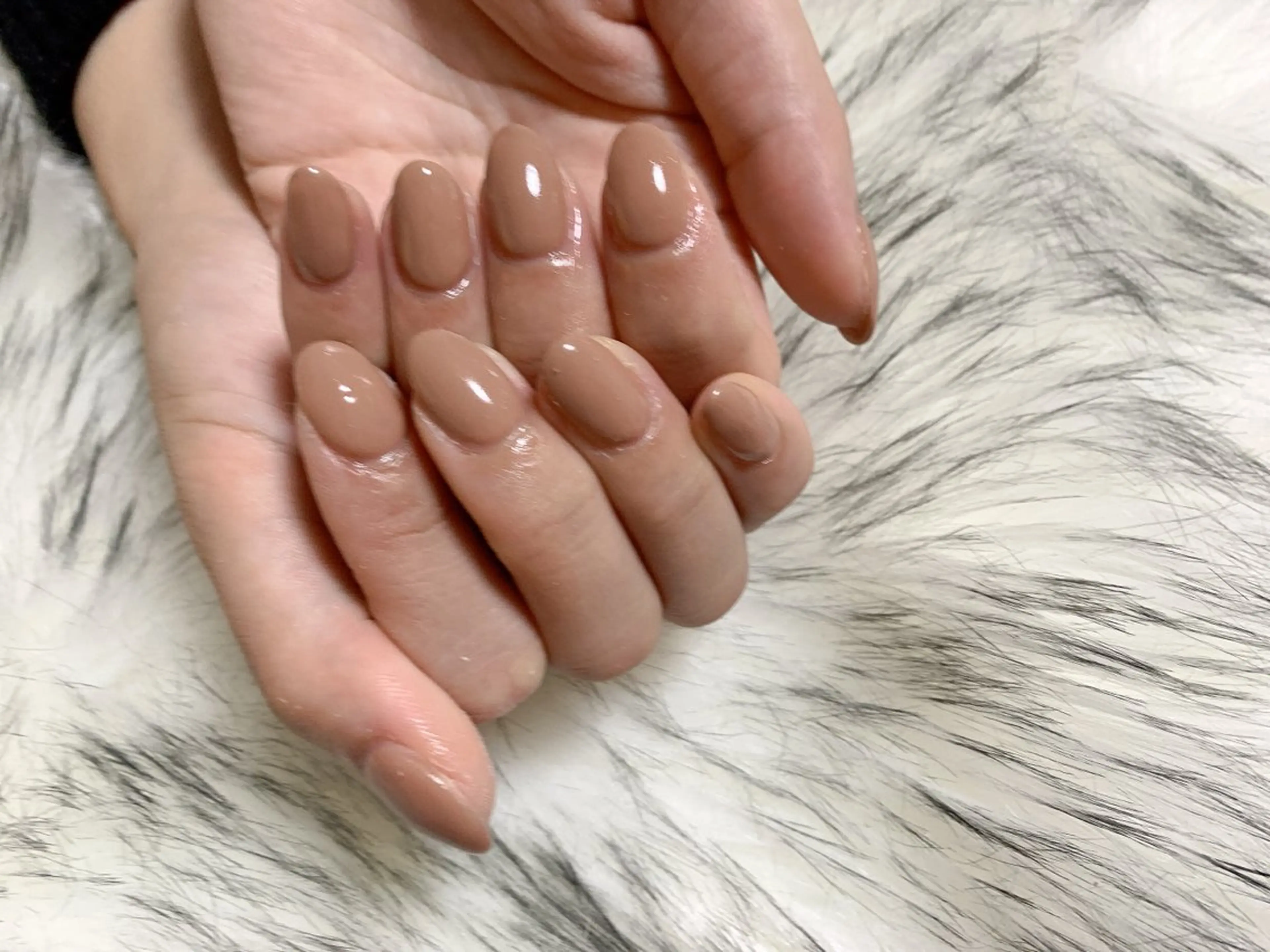 ネイル ジェルネイル 韓国ネイル メンズネイル ワンカラーネイル パラジェル kiki nail たまプラーザのネイルデザイン