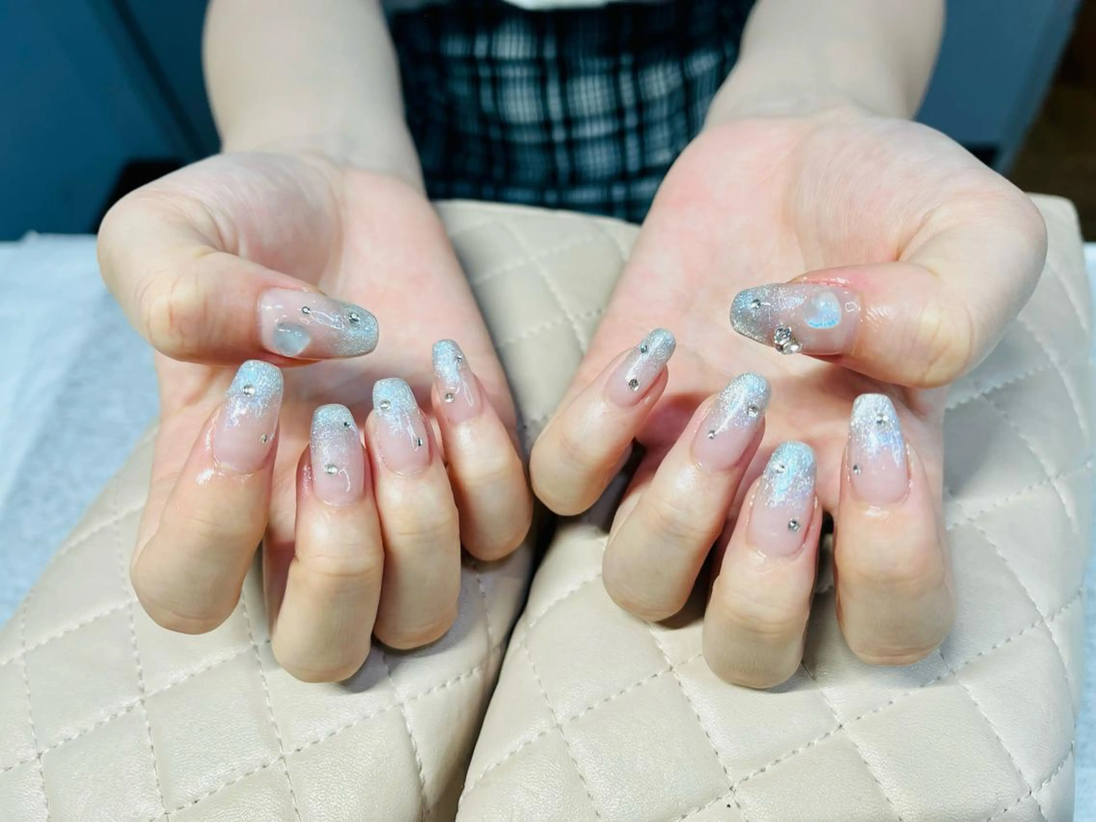 ネイル ワンホンネイル ハンドネイル goldgleams ちなのネイルデザイン