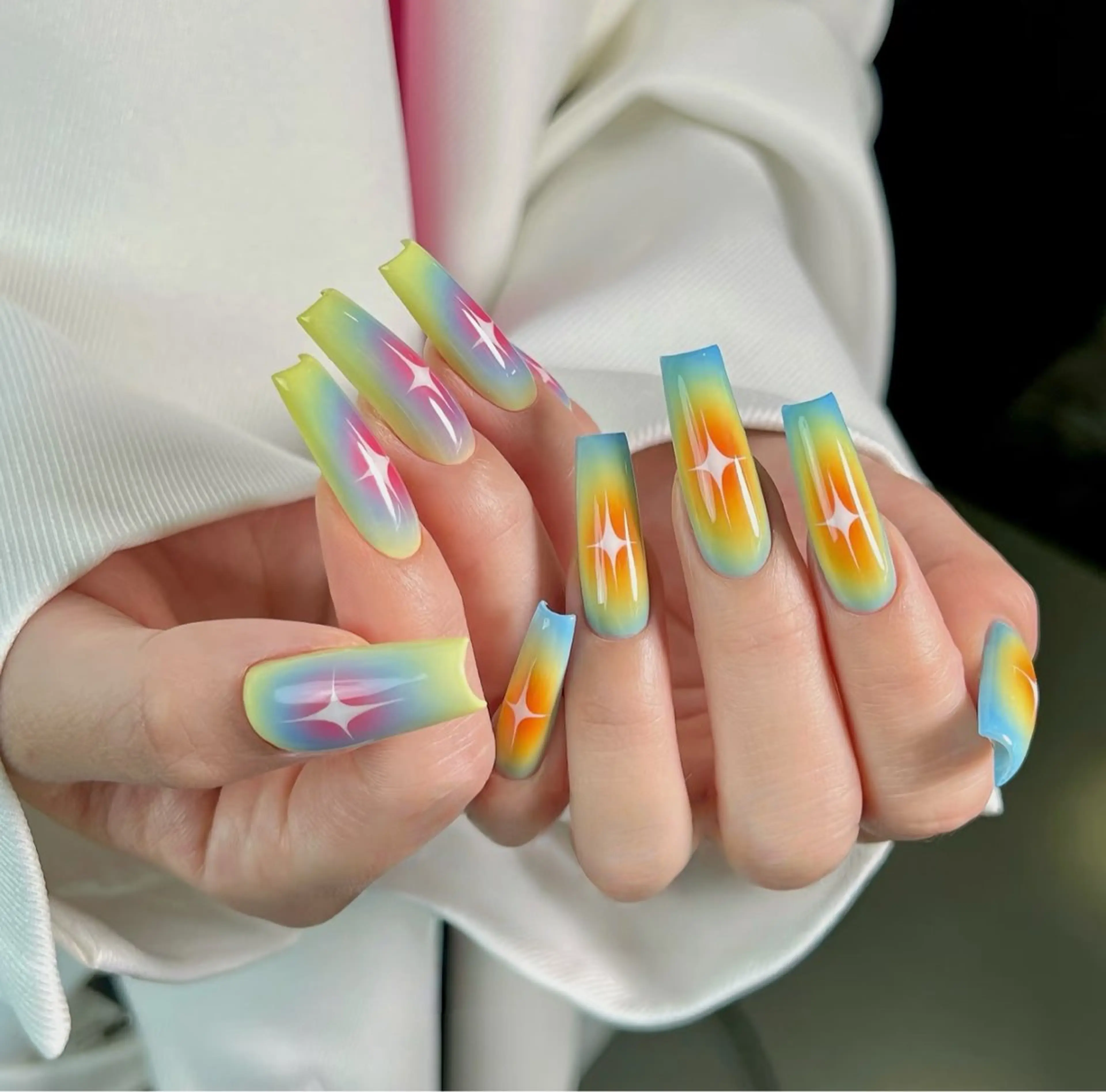 ネイル 長さだし専門店 M2　rikaのネイルデザイン