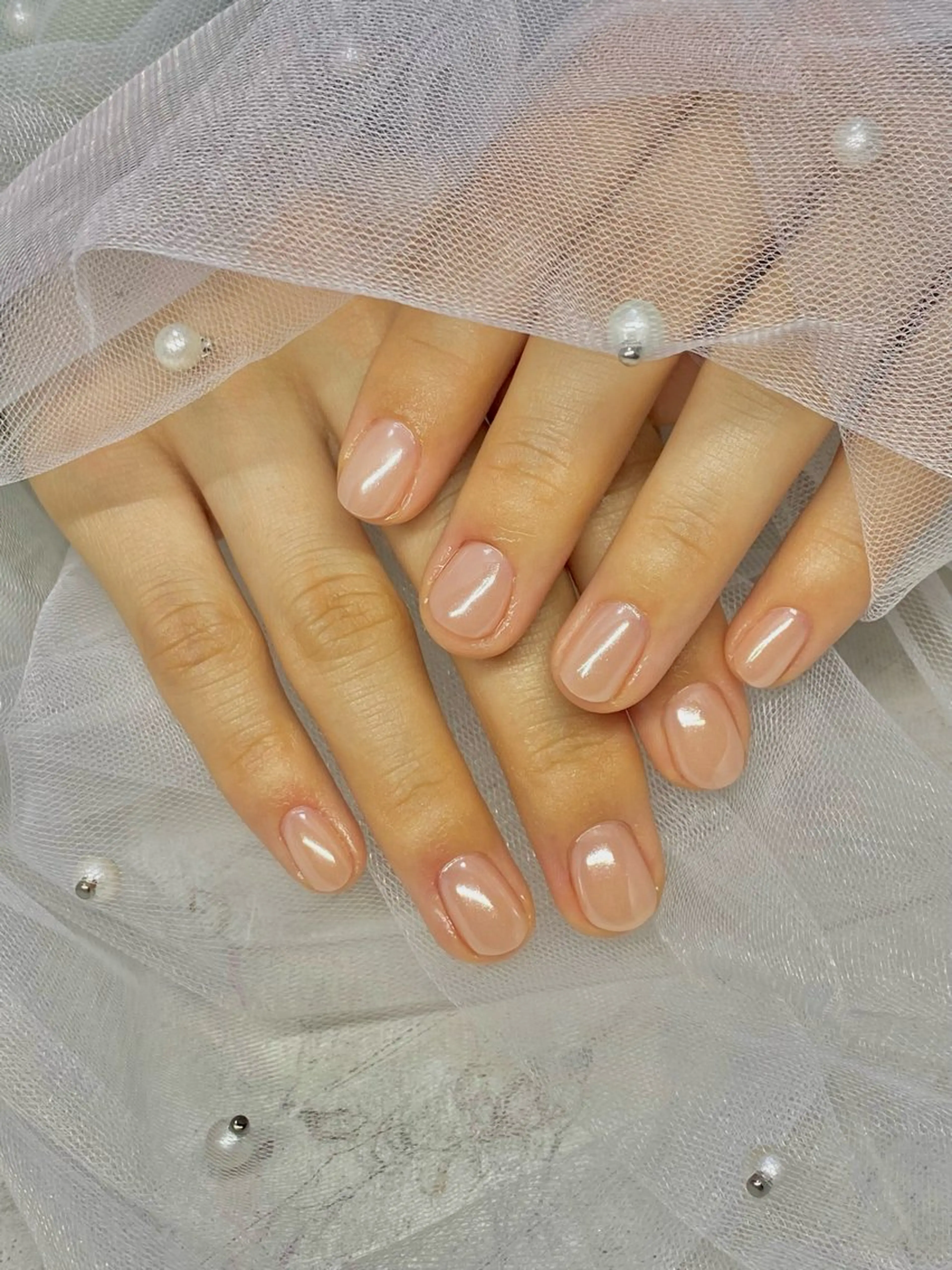 ネイル ミラーネイル ワンカラーネイル ✨AiNail💅 ✨高幡不動NEW ✨のネイルデザイン