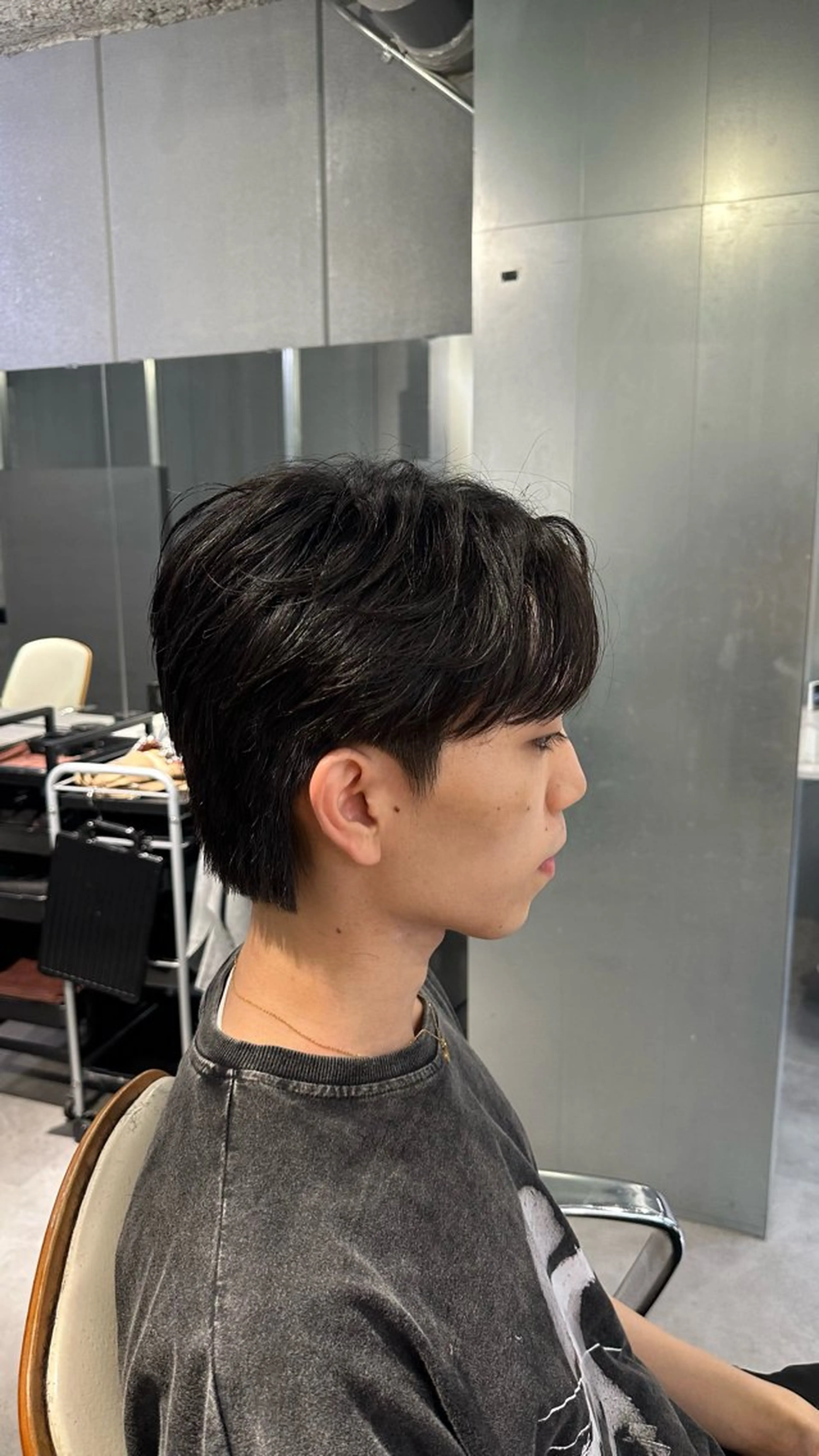 メンズ カット 縮毛矯正 和 ／韓国メンズスタイルのヘアスタイル