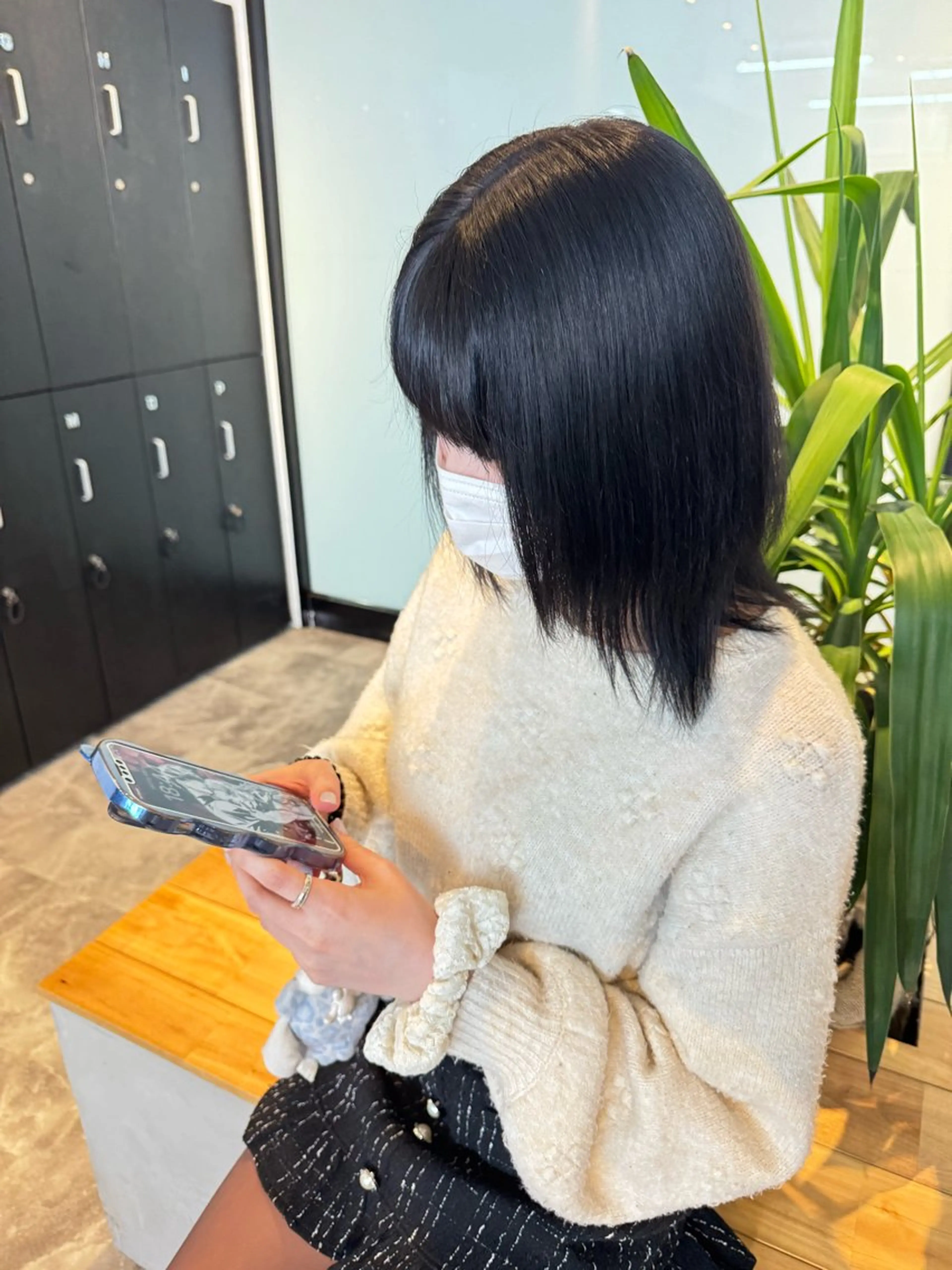 ミディアム 蓮田 好良のヘアスタイル