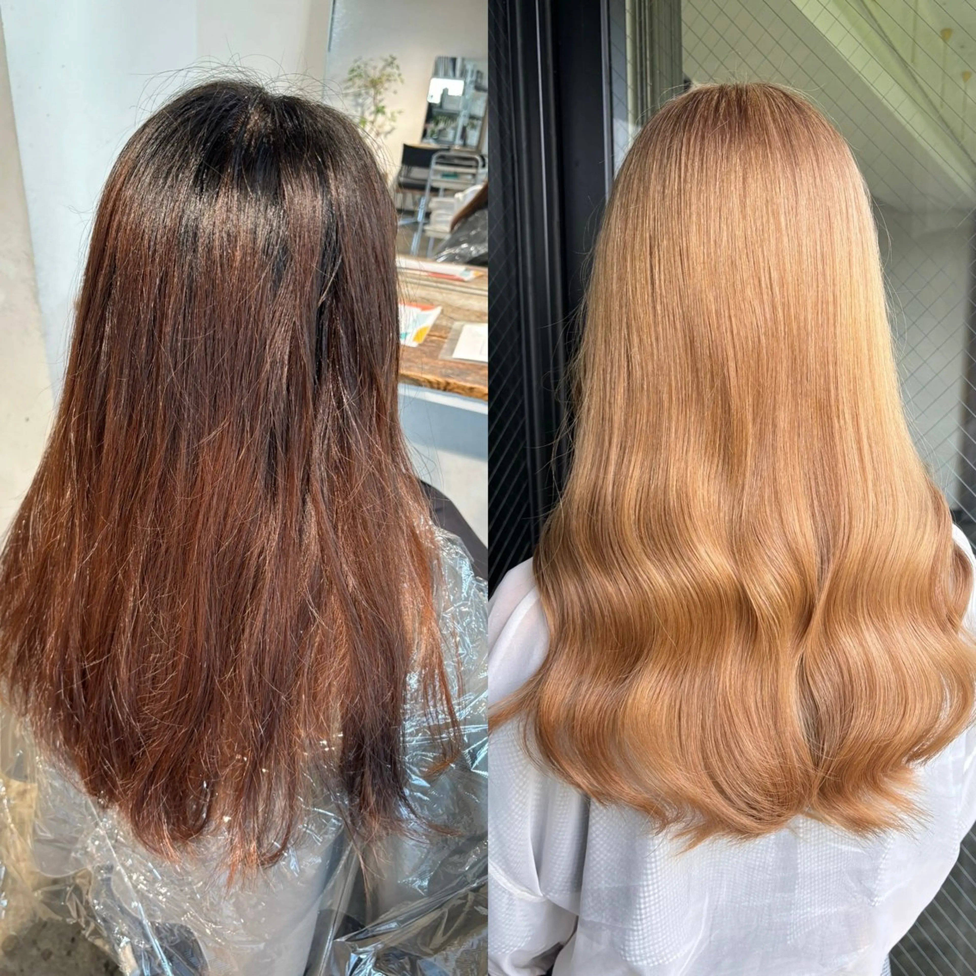 ミディアム カラー 💫miyu💫デザ インカラー/アレンジのヘアスタイル