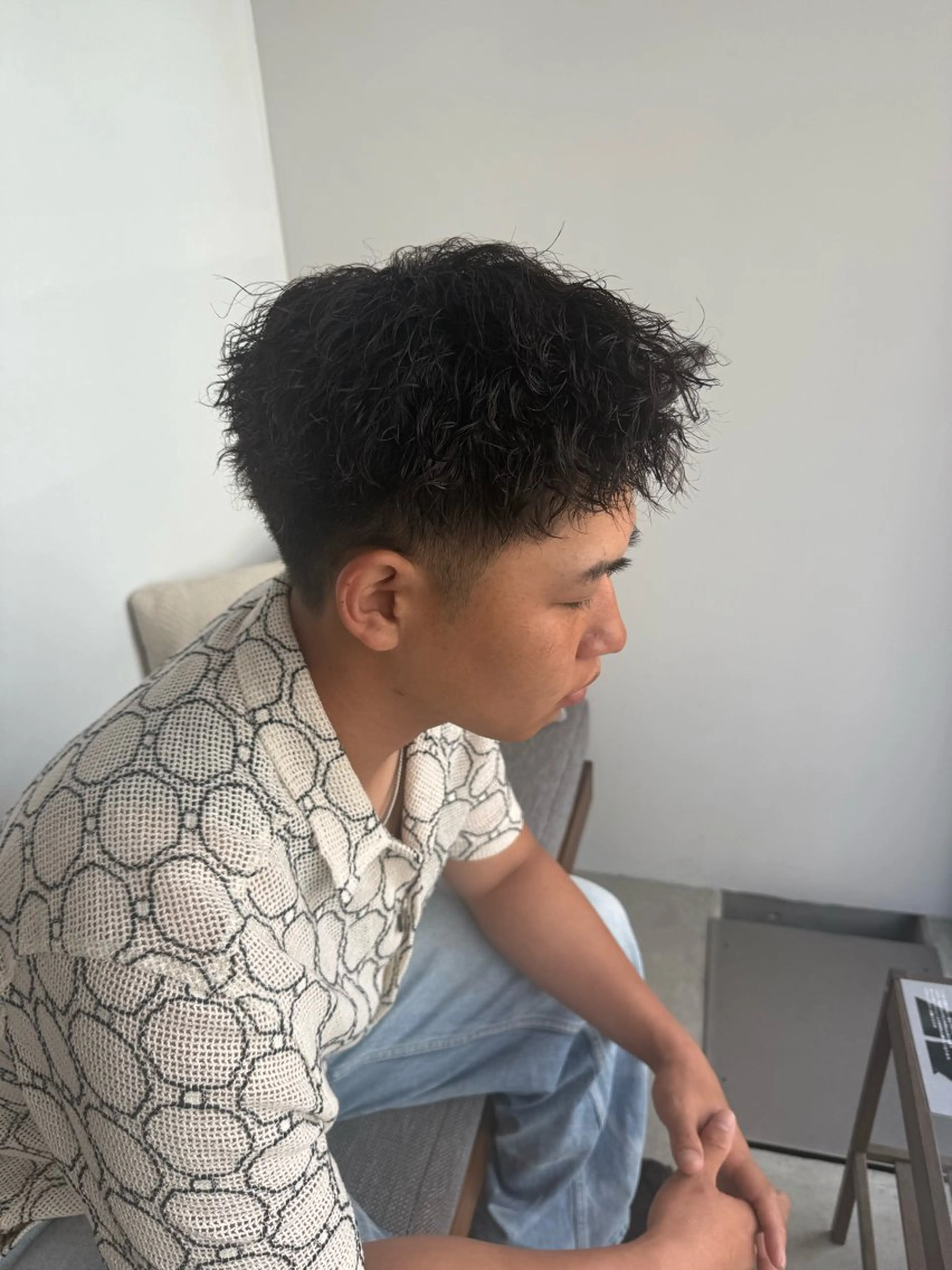 メンズ フェードカット メンズパーマ スキンフェード カット メンズ特化 美容師misakiのヘアスタイル