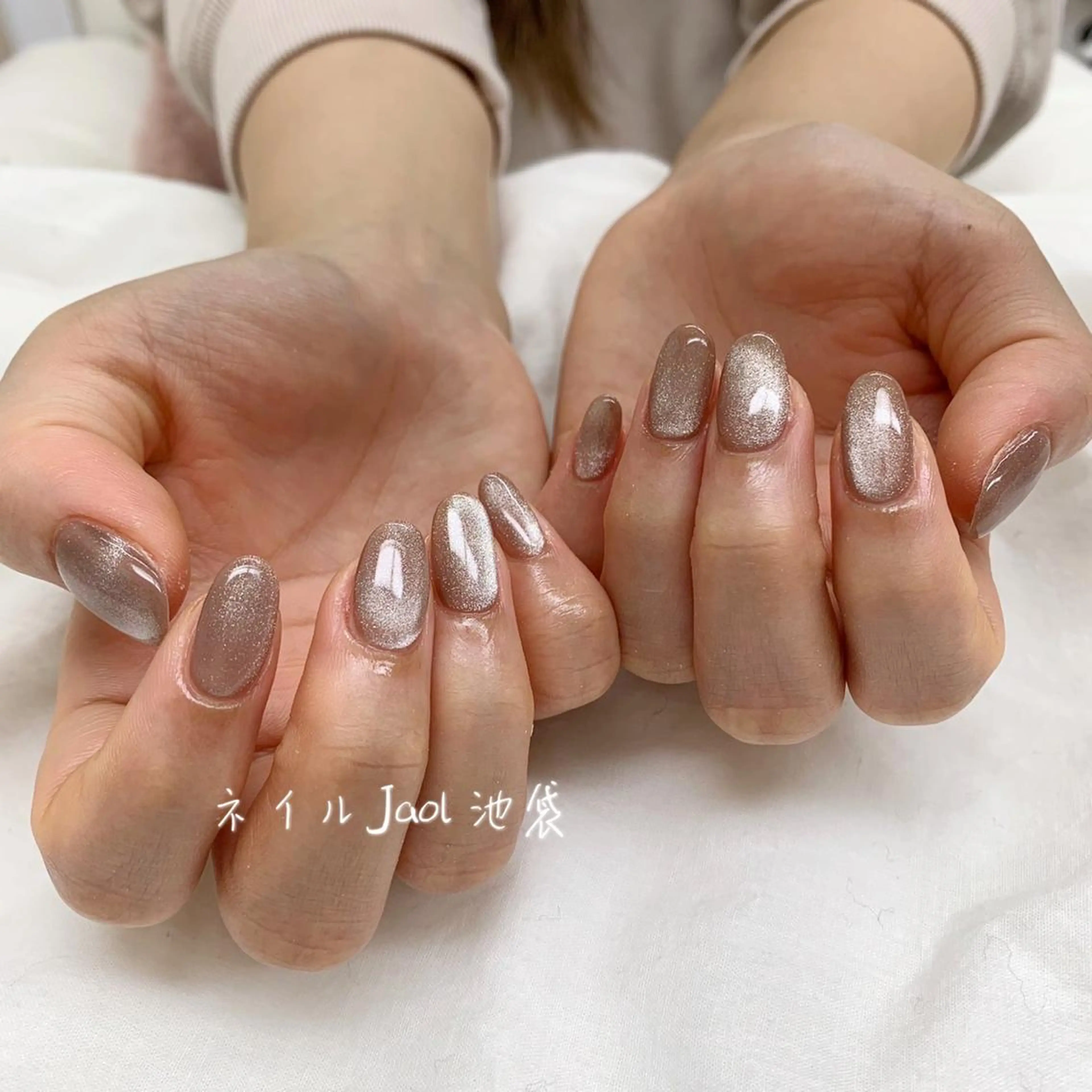 セミロング ネイルJaol 池袋のネイルデザイン