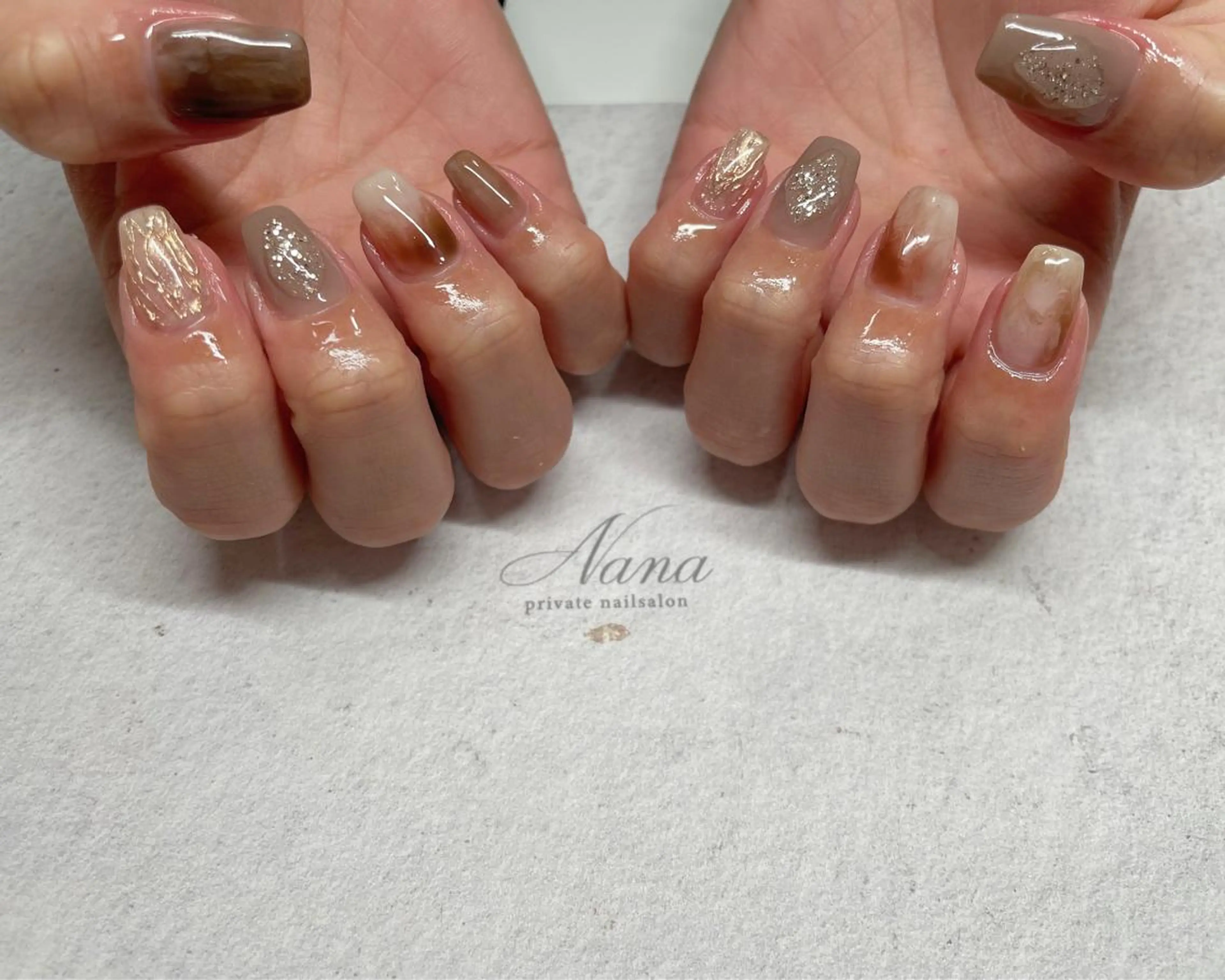 ネイル ニュアンスネイル nailsalon NANAのネイルデザイン