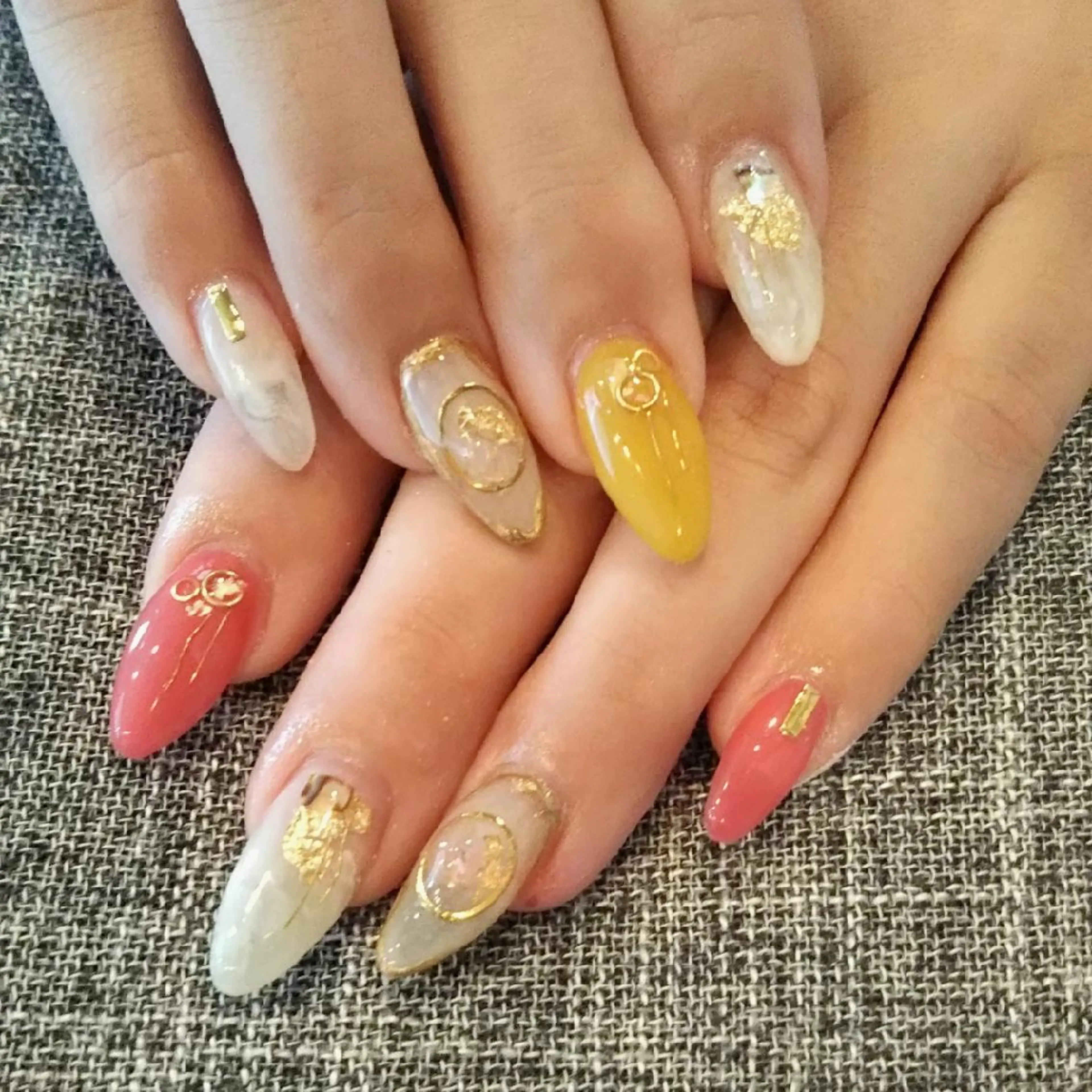 ネイル スカルプネイル private salon mieのネイルデザイン