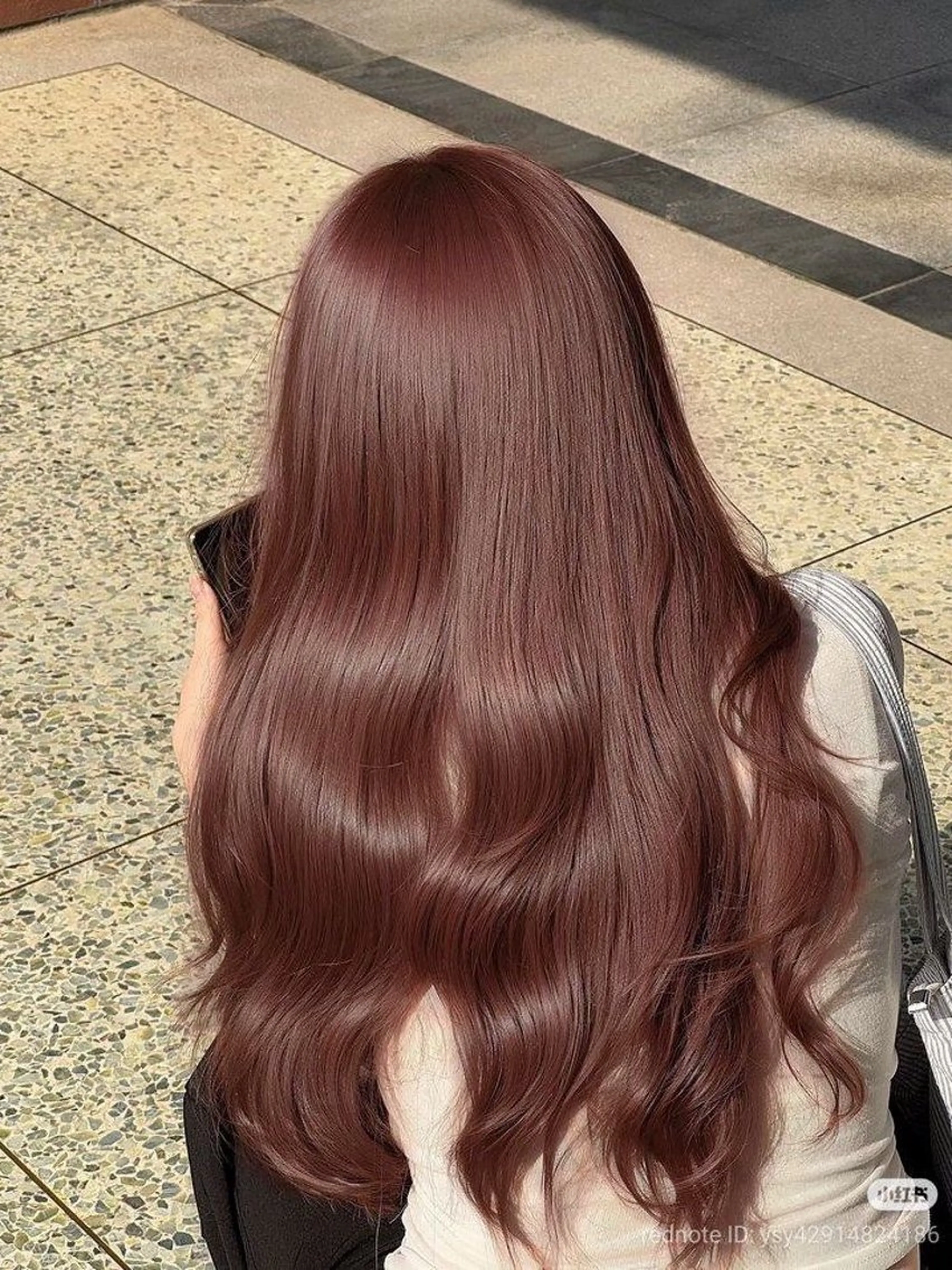 カラー 縮毛矯正 ヘアカラー 大野 愛代莉のヘアスタイル