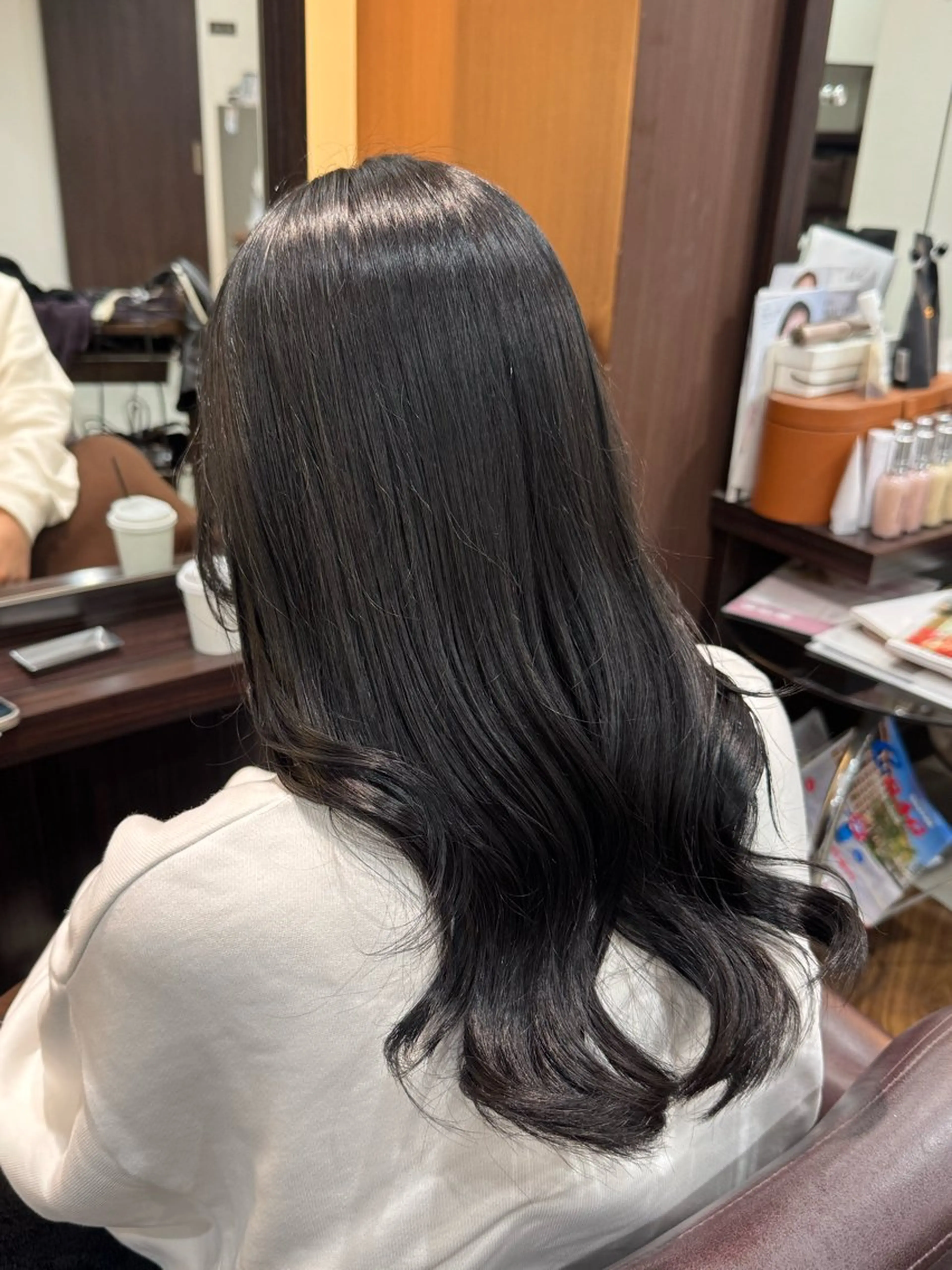 ロング ヘアカラー 髪質改善✨️柴田 妃菜🧸のヘアスタイル