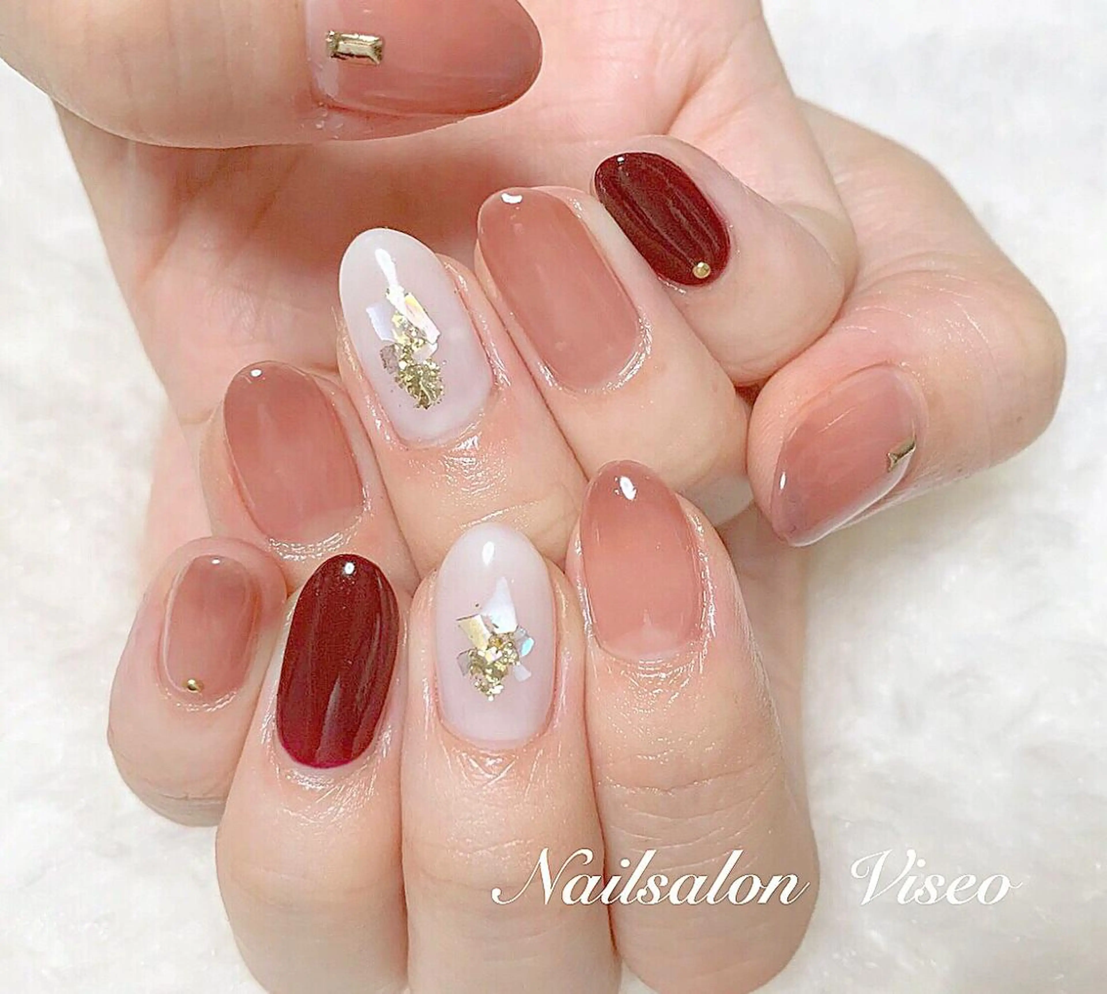 ネイル Viseo《6週間 長持ちパラジェル》のネイルデザイン