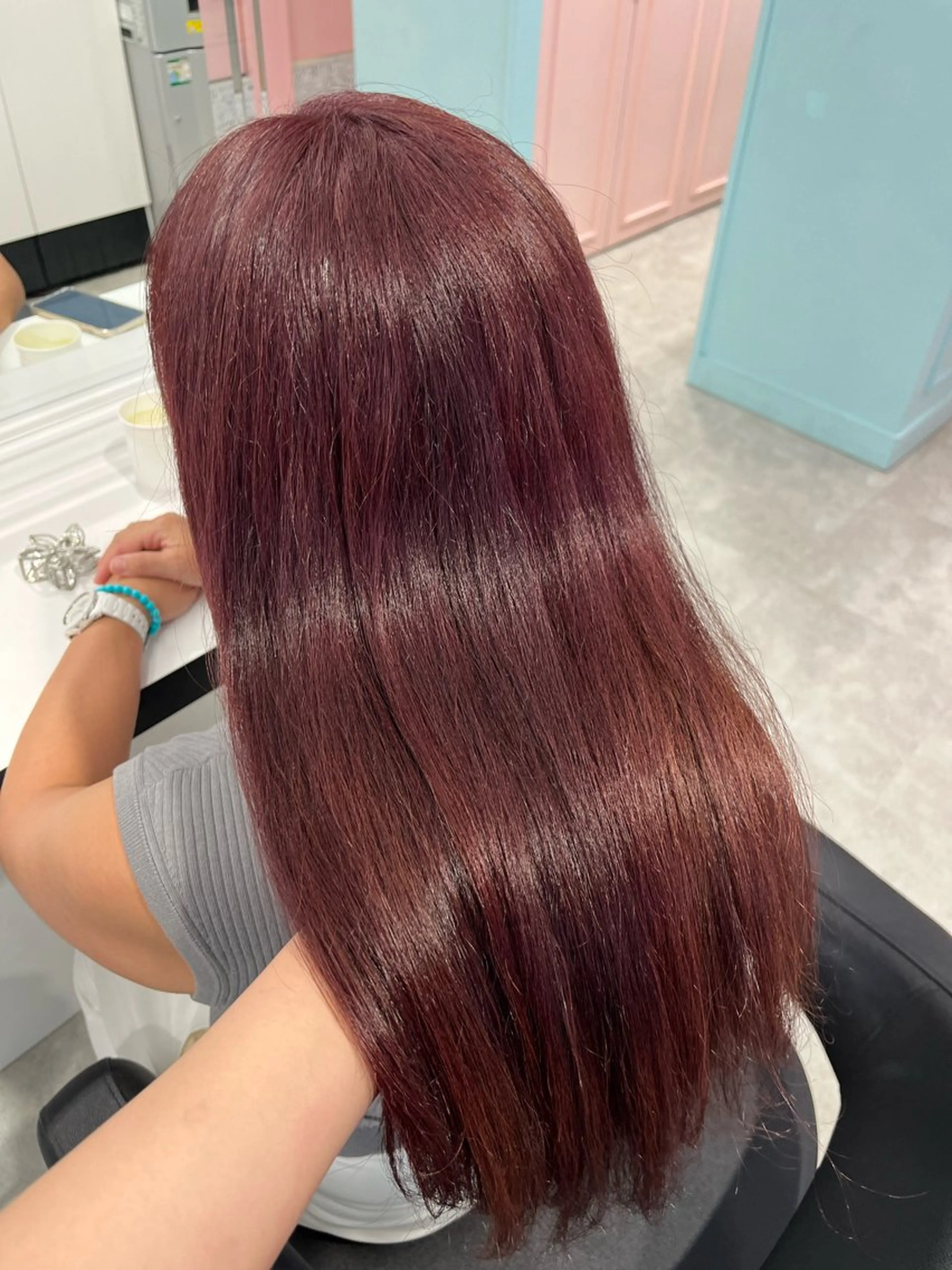 ロング カラー みう/仙台/暖色/ 艶髪/顔周りカット/のヘアスタイル