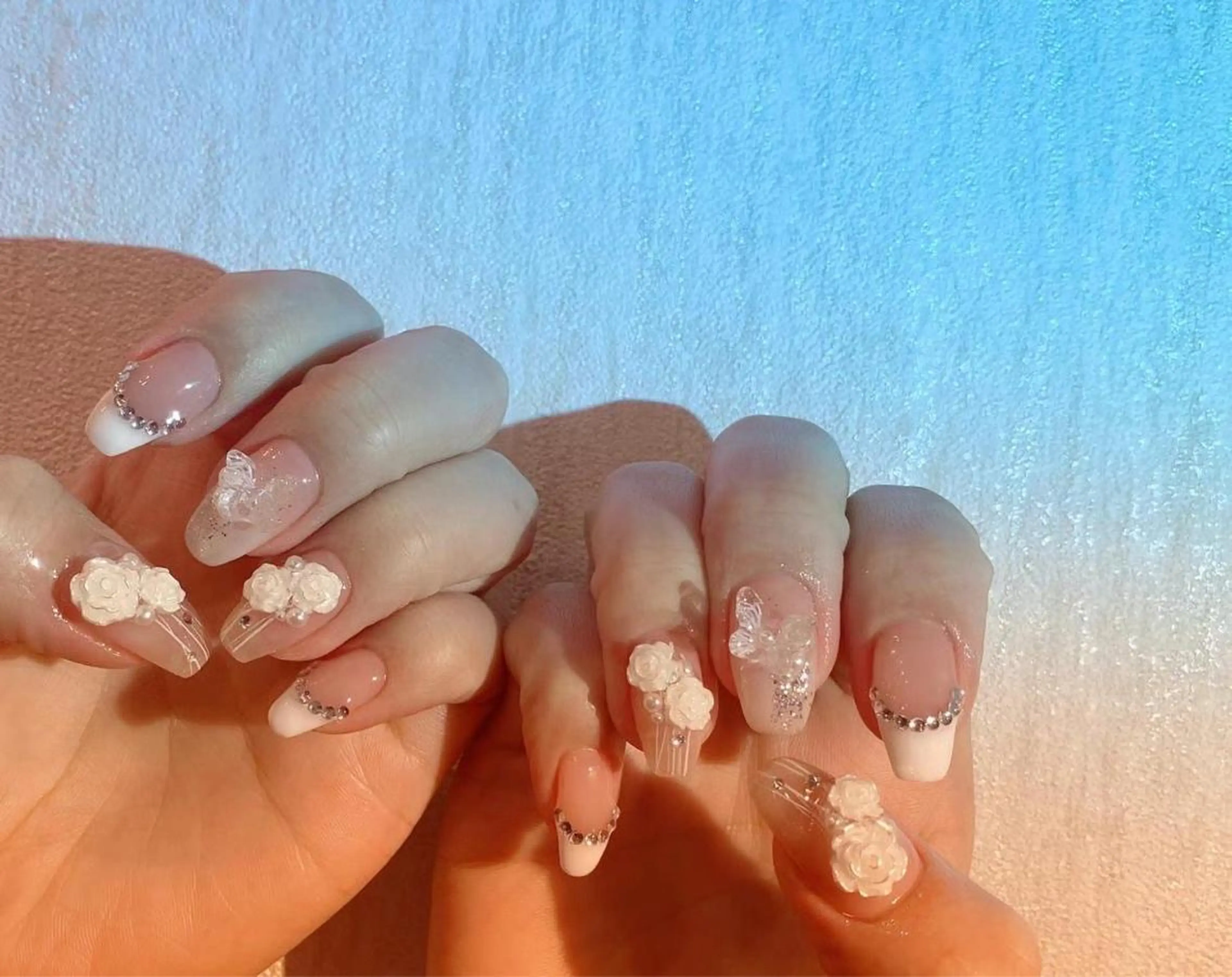 ネイル フレンチネイル Babarla Nailのネイルデザイン