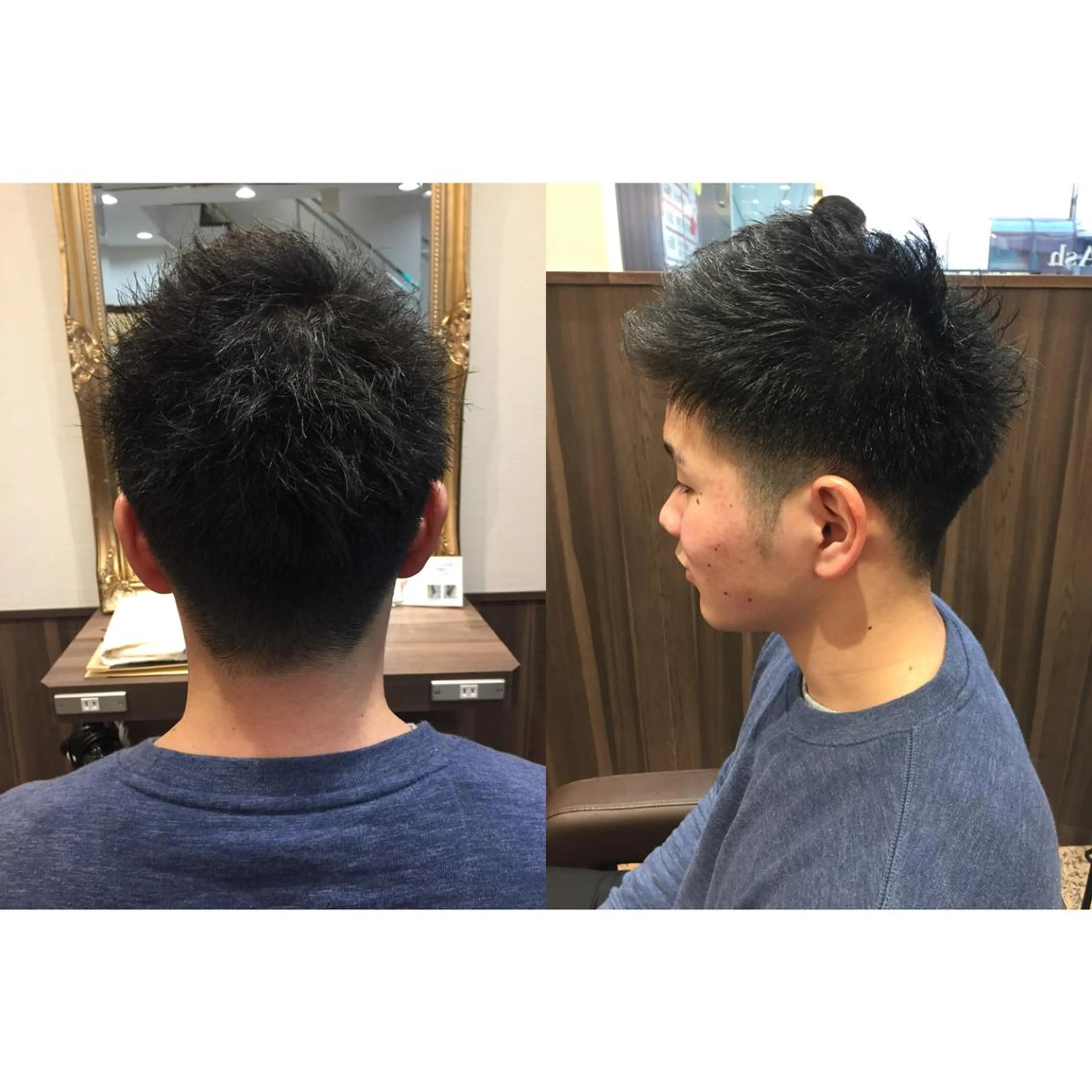 ショート メンズ カット 内野 光葉のヘアスタイル