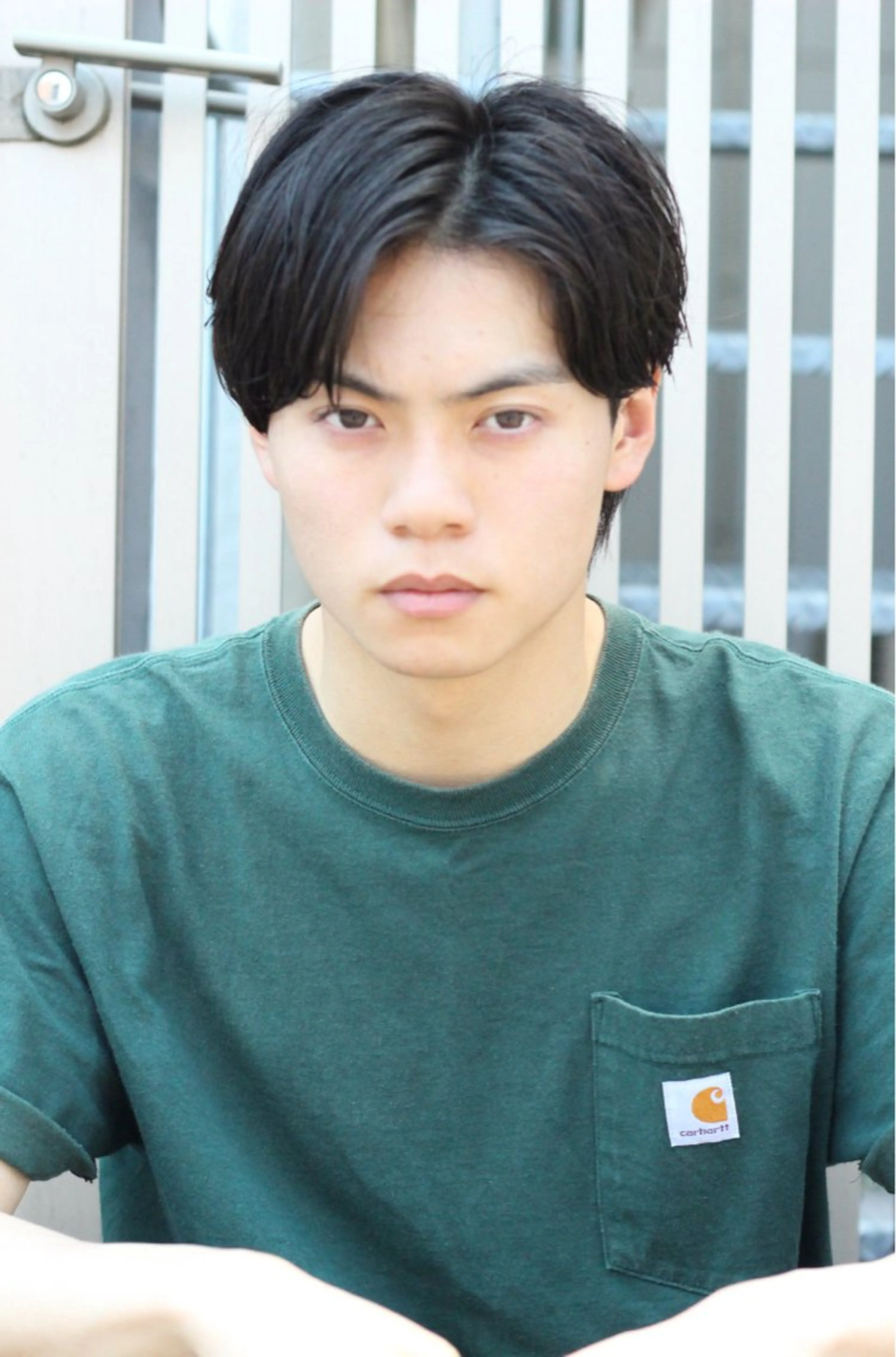 ショート パーマ メンズ door white hideのヘアスタイル