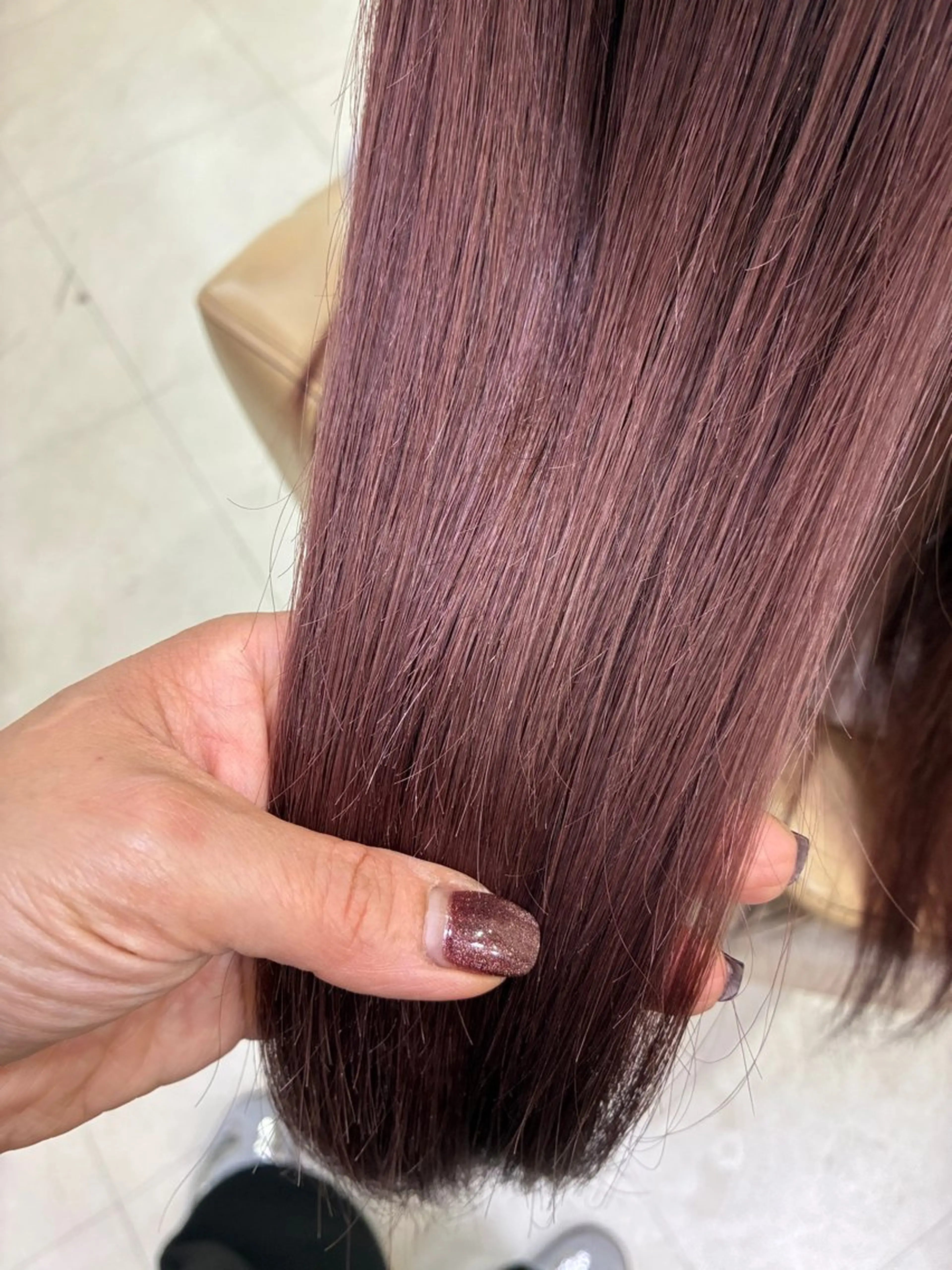 カラー ヘアカラー 宇野 美奈子のヘアスタイル