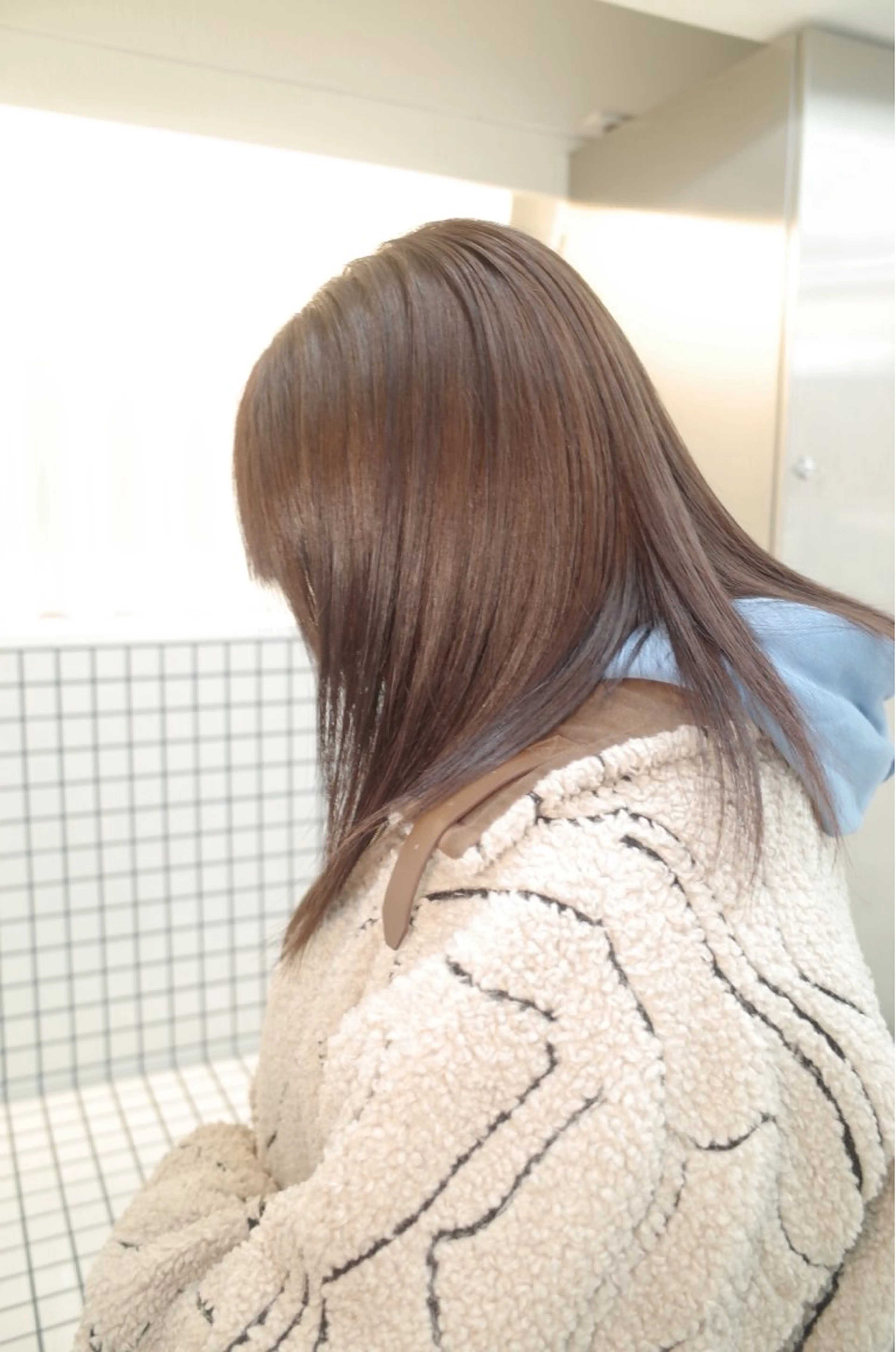 ミディアム カラー トリートメント ヘアカラー ハイトーン💫 ★COCORO☆のヘアスタイル