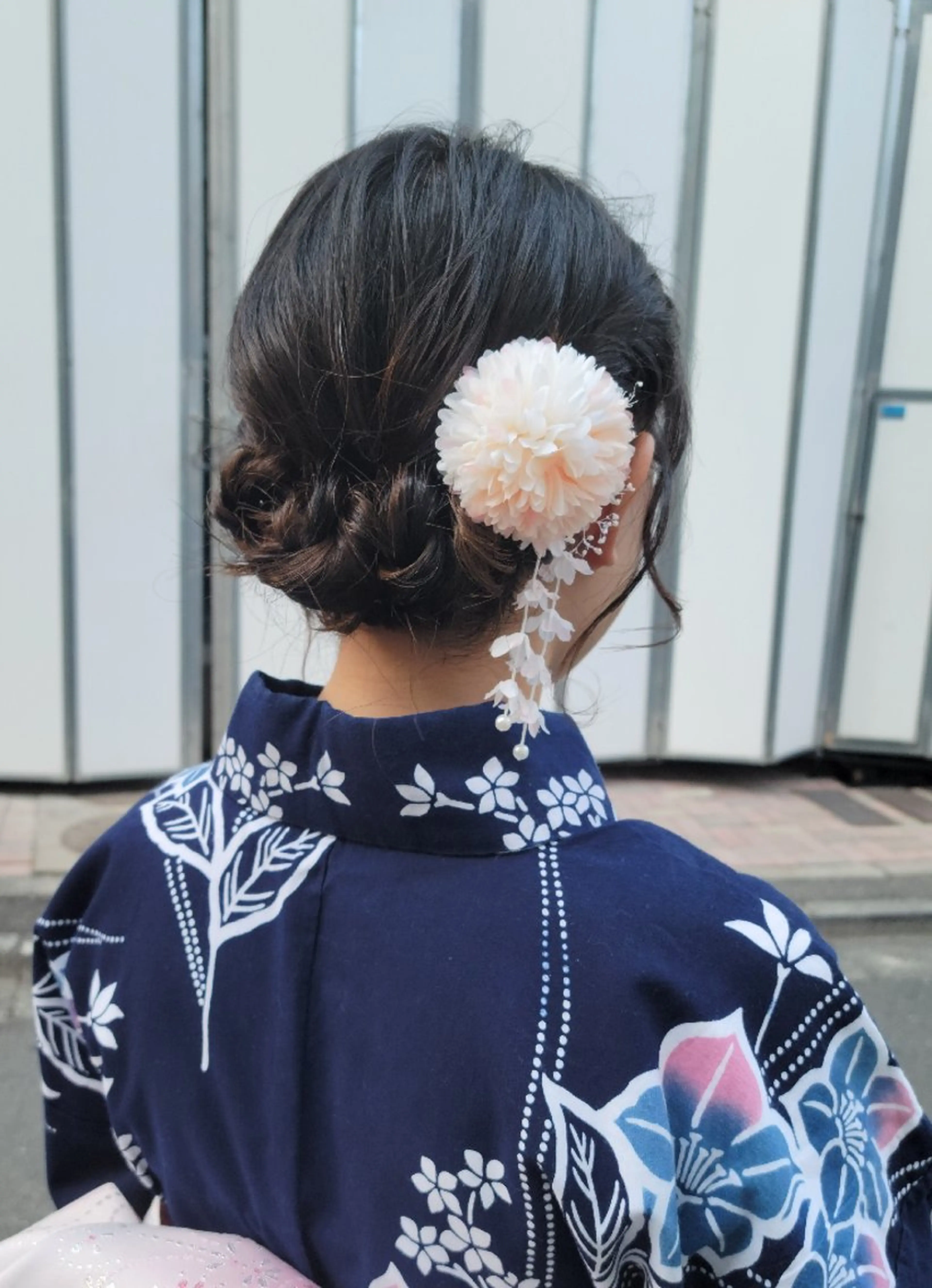 ミディアム ヘアアレンジ 浴衣 coii コイ【原宿/表参道】のヘアスタイル