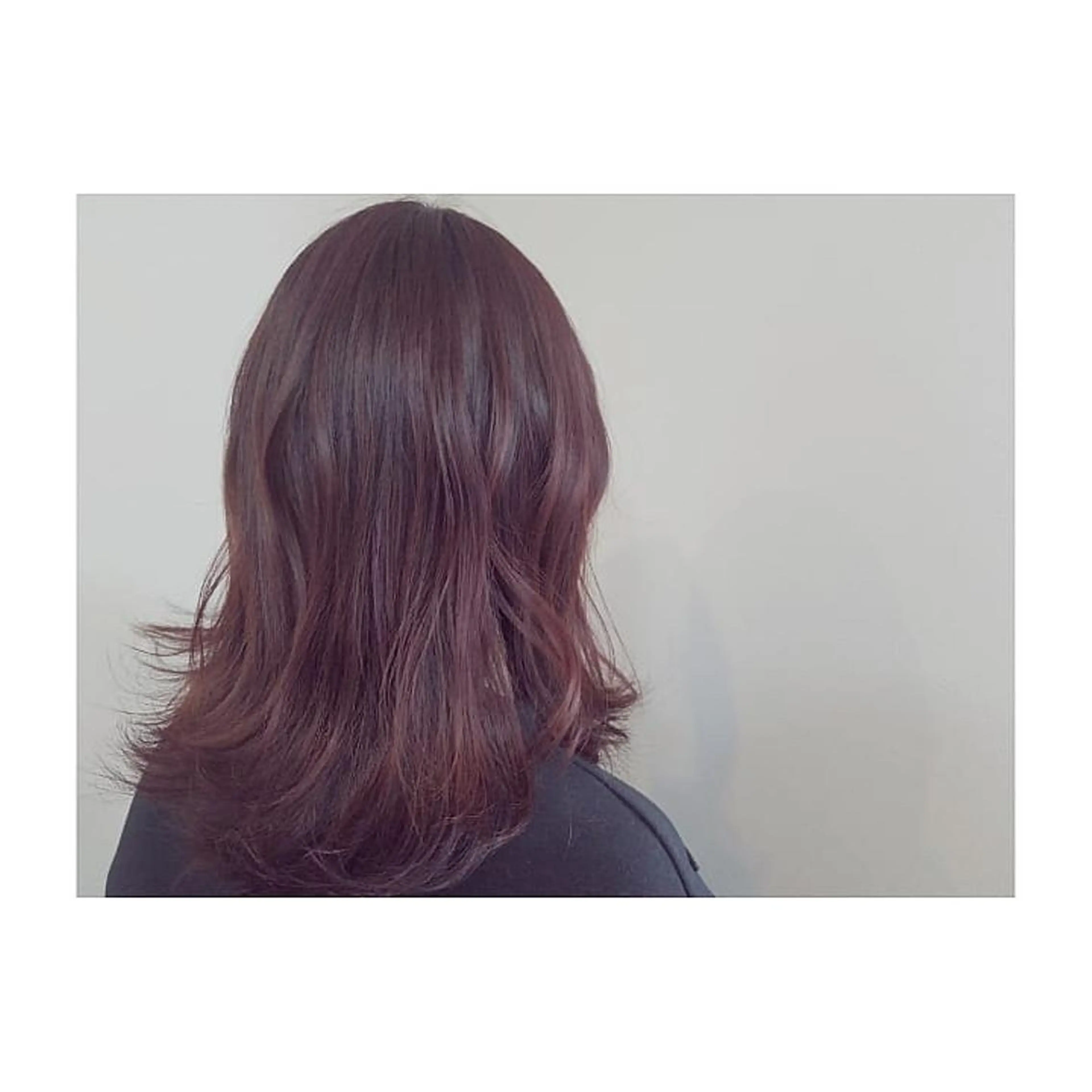 ミディアム 増田 晃士のヘアスタイル