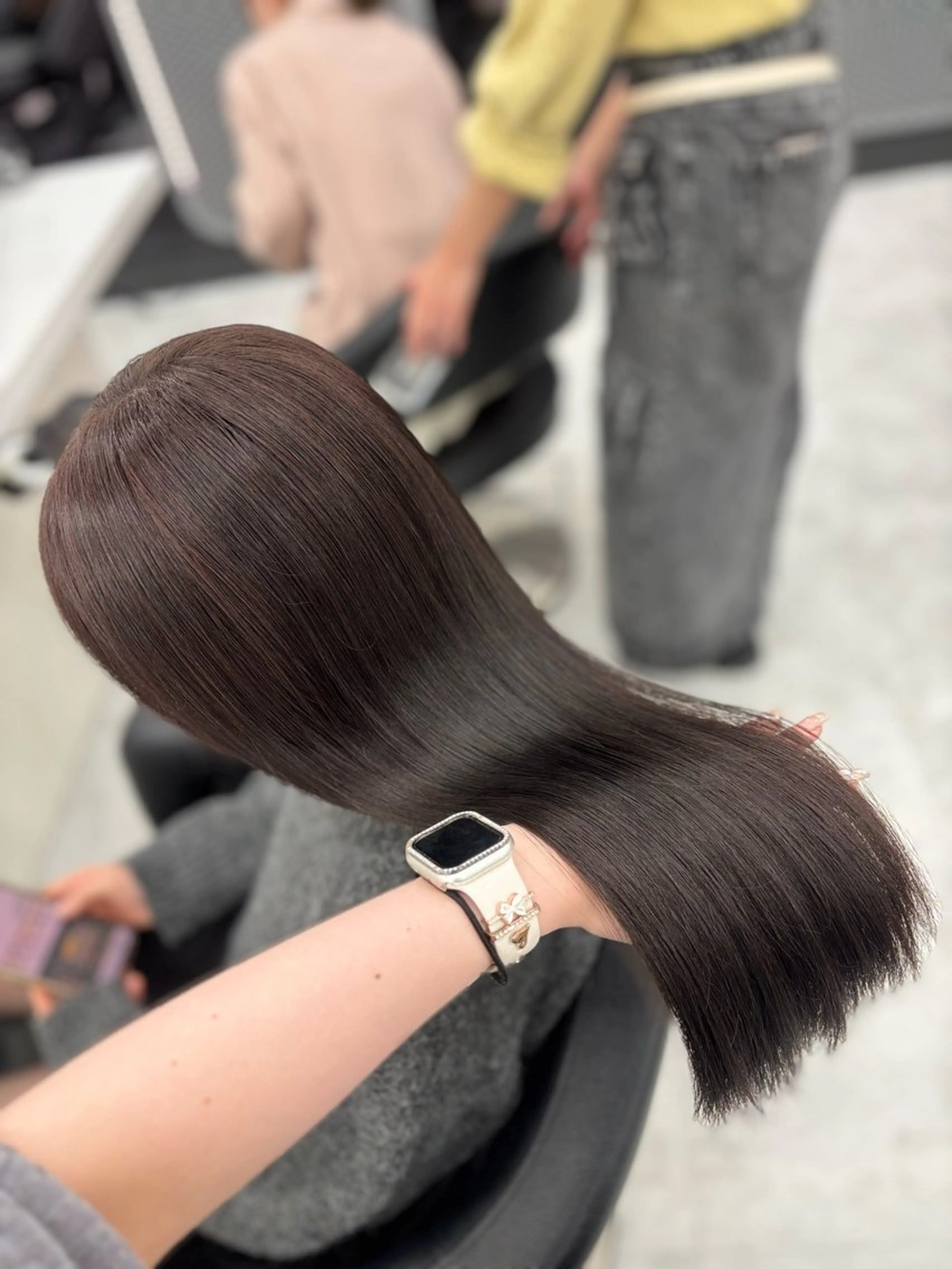 カラー 🤍レイヤー/顔周り /hirari🤍のヘアスタイル