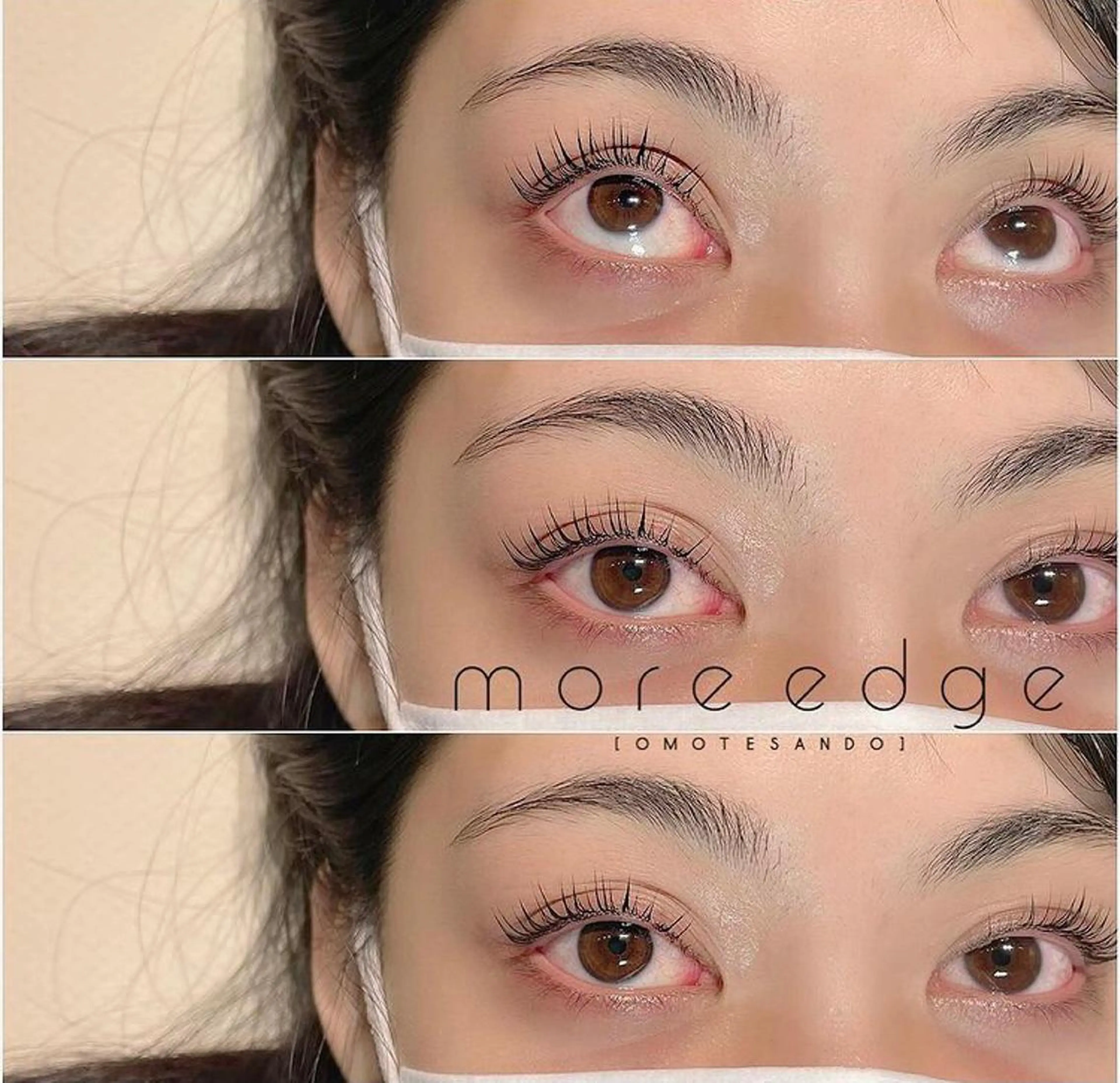 マツエク・マツパ パリジェンヌラッシュリフト まつげパーマ more edge 表参道のマツエク・マツパデザイン