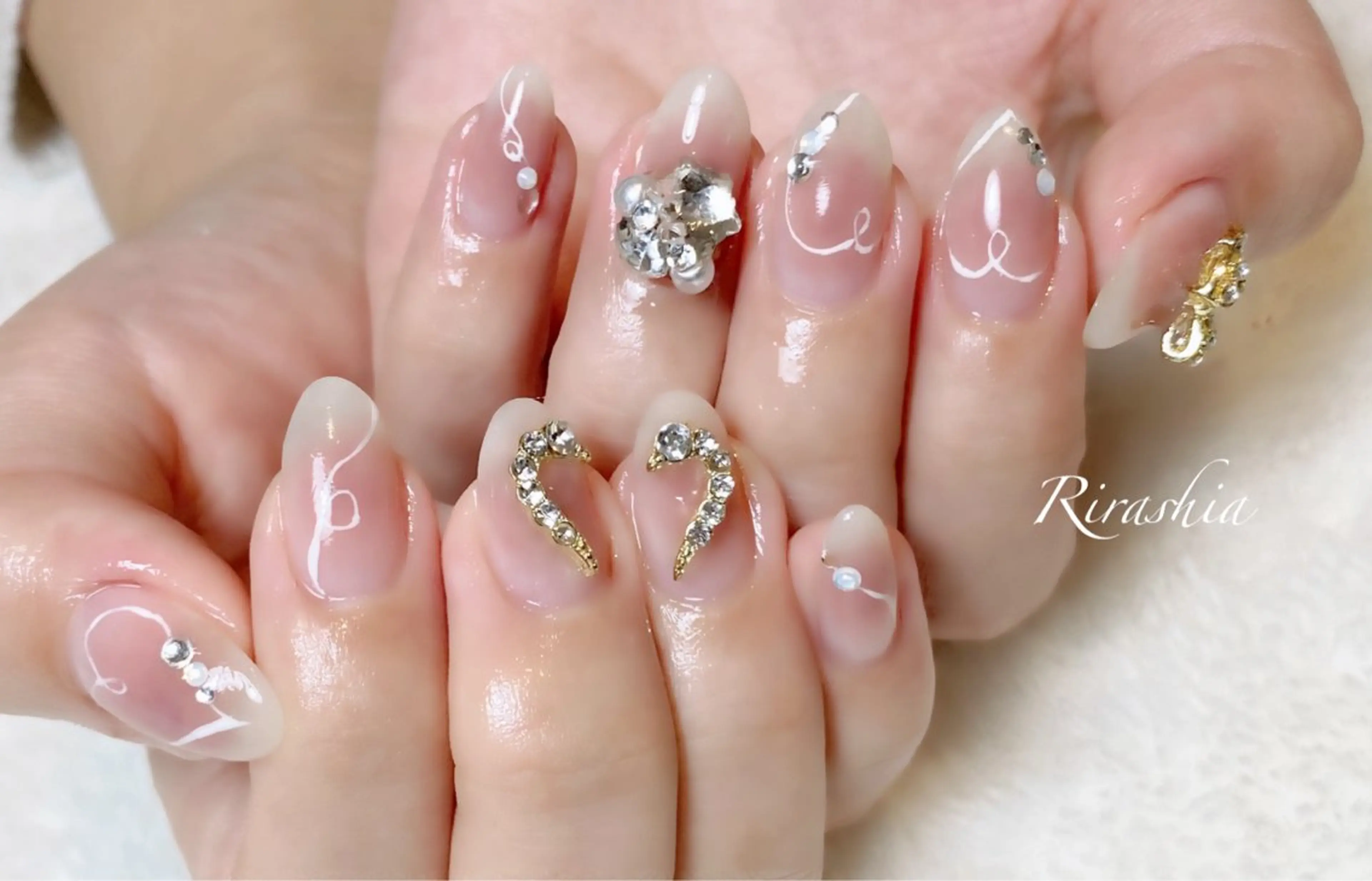 ネイル ハンドスパ｜ネイル Rirashaのネイルデザイン