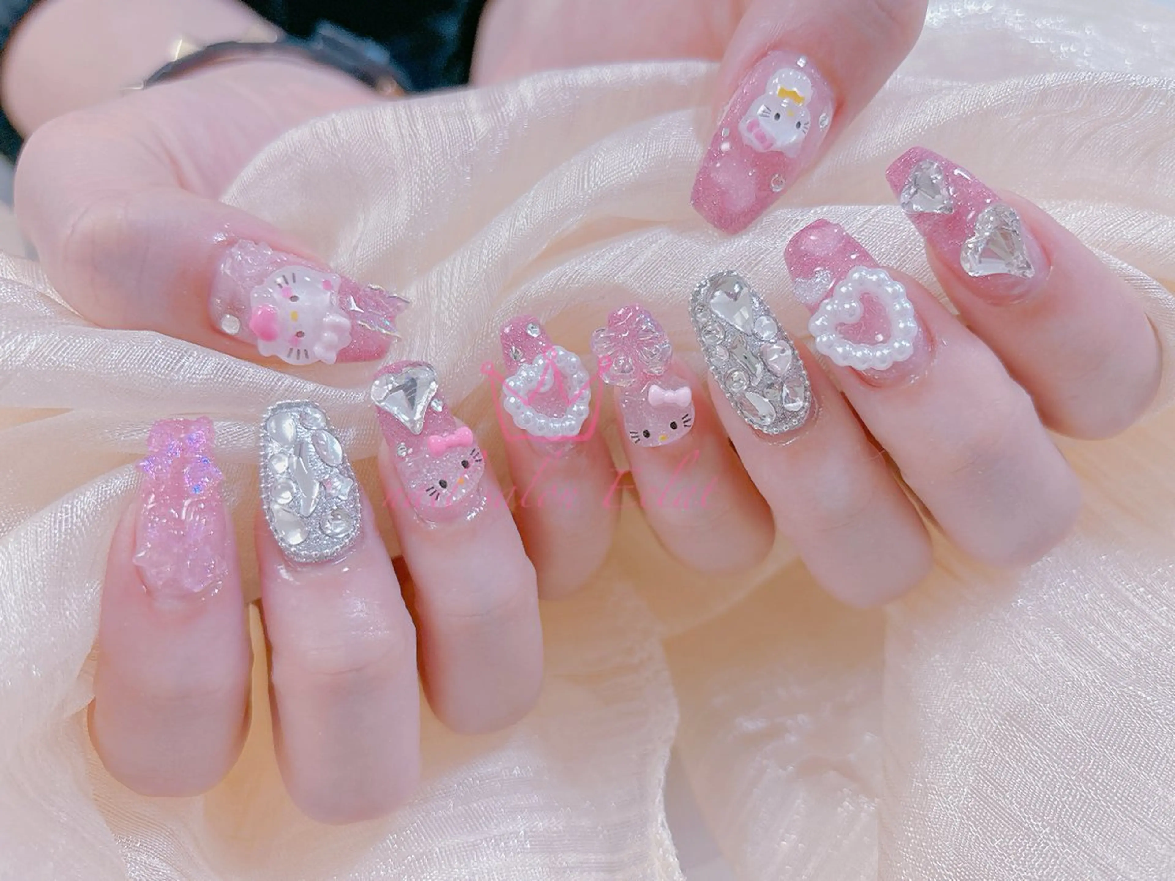 ネイル ハンドネイル ネイルサロンエクラ 🫧Shizukaのネイルデザイン