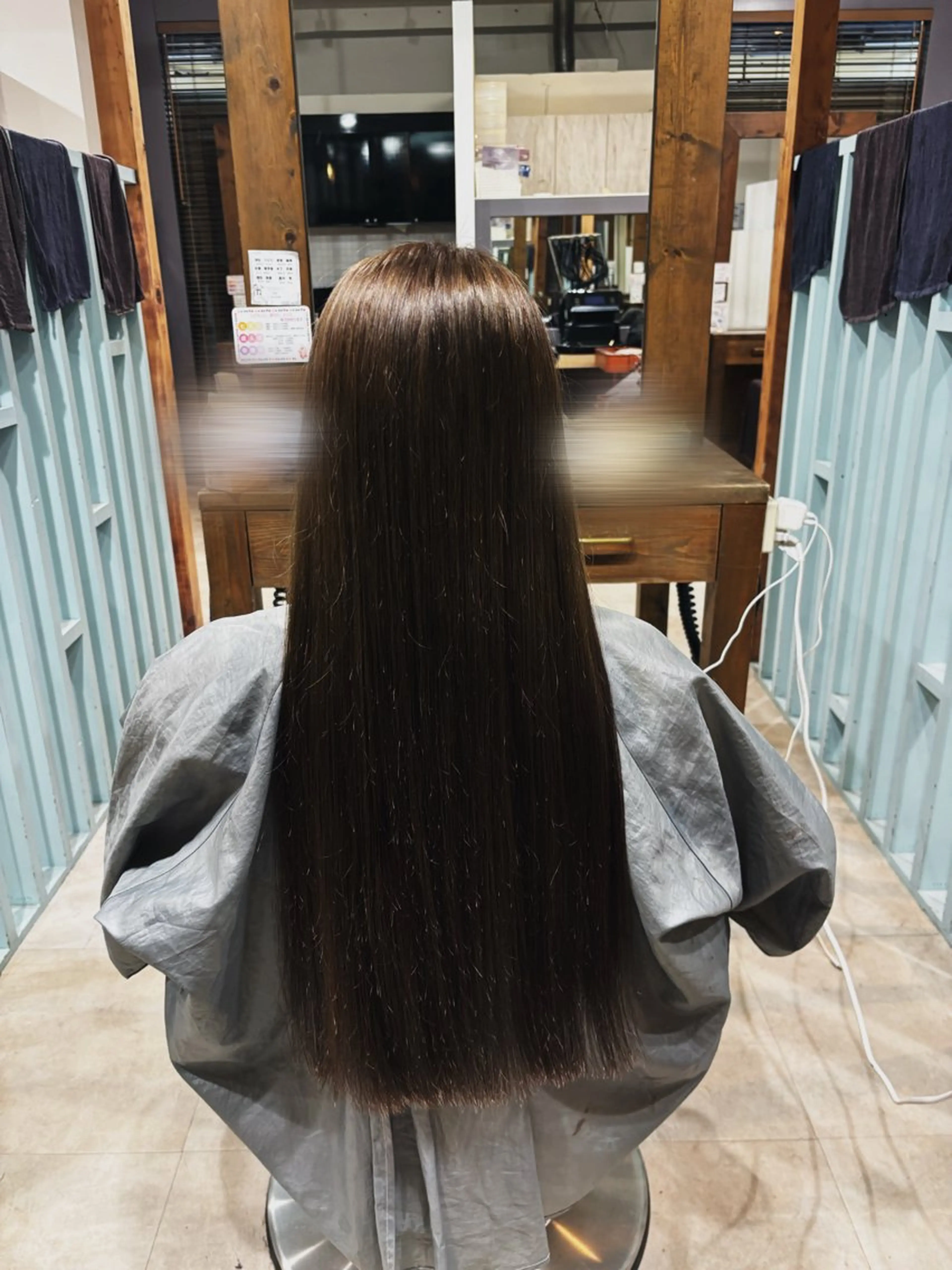 ロング 佐藤 優芽香のヘアスタイル