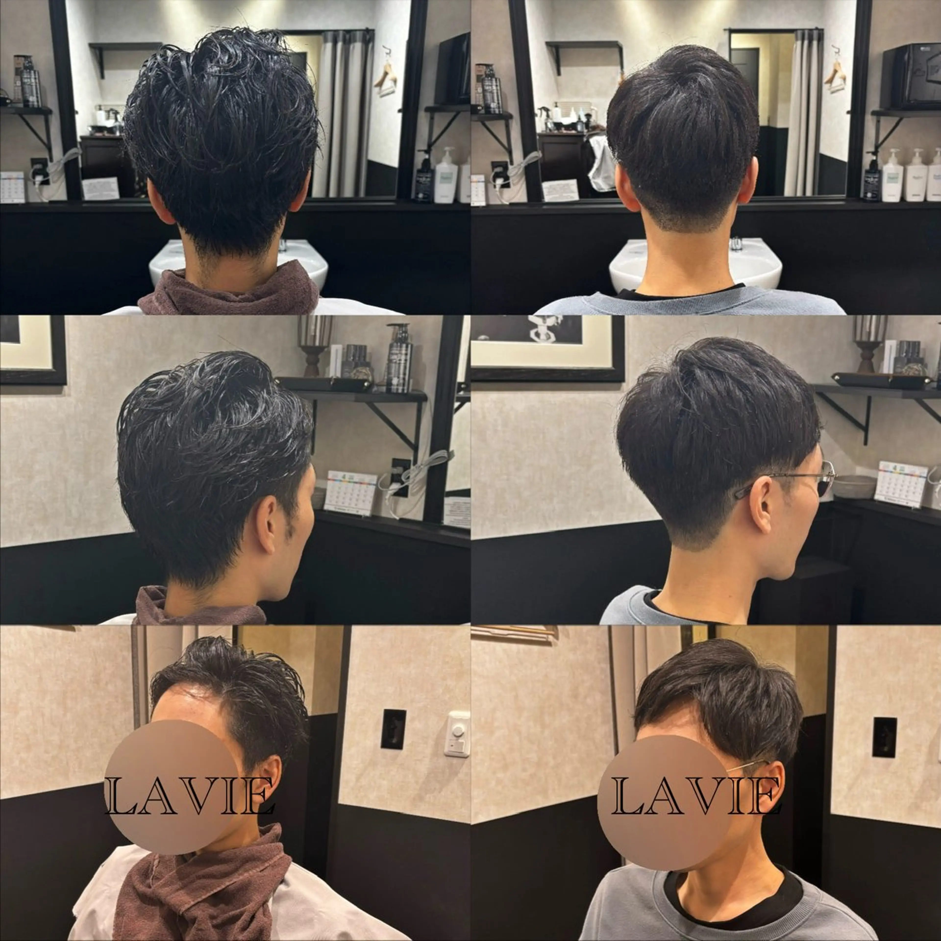 ショート メンズ 長岡 快樹のヘアスタイル