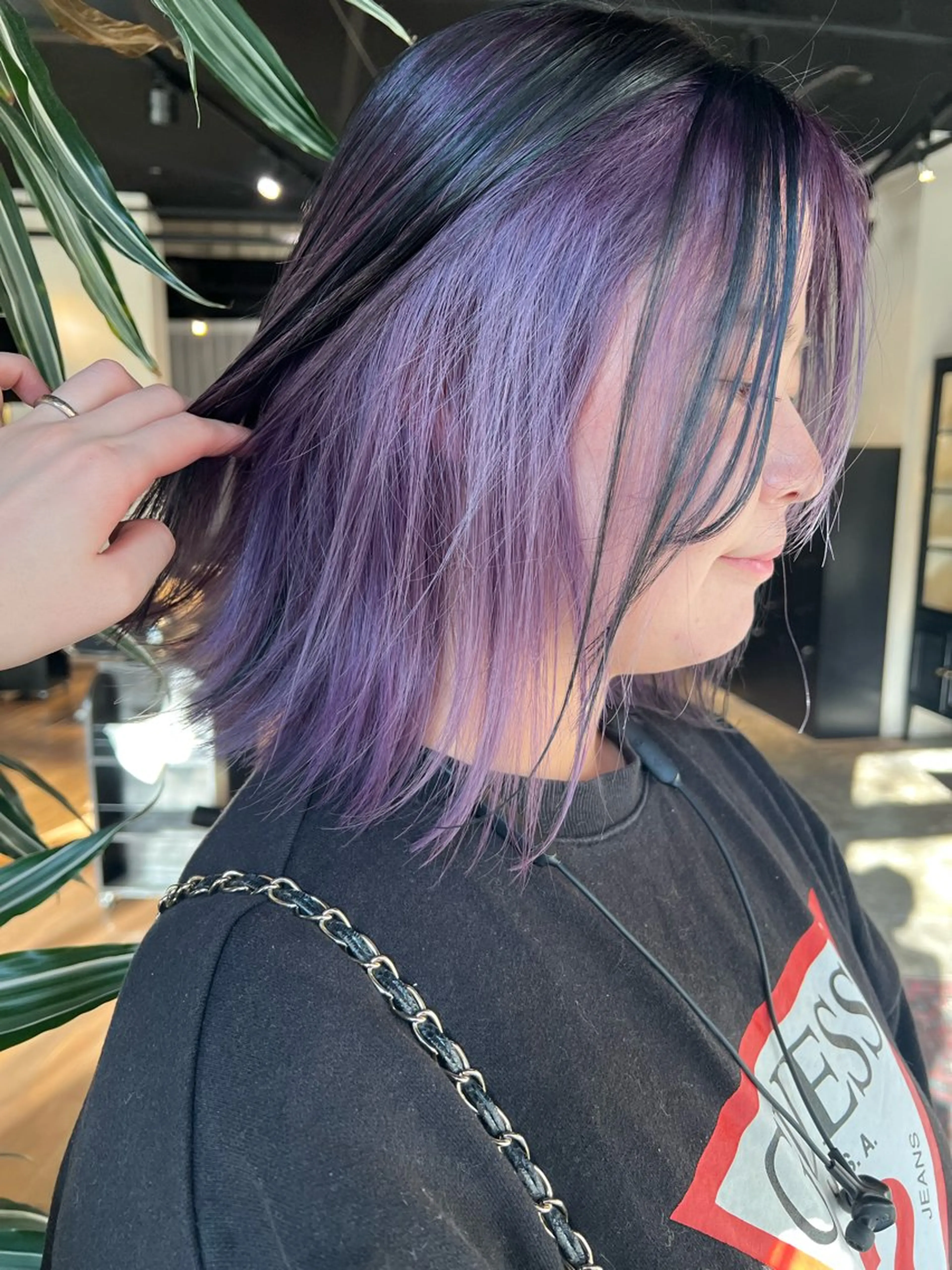 ミディアム カラー 🌈ケアブリーチ🌈 おぐまなつきのヘアスタイル