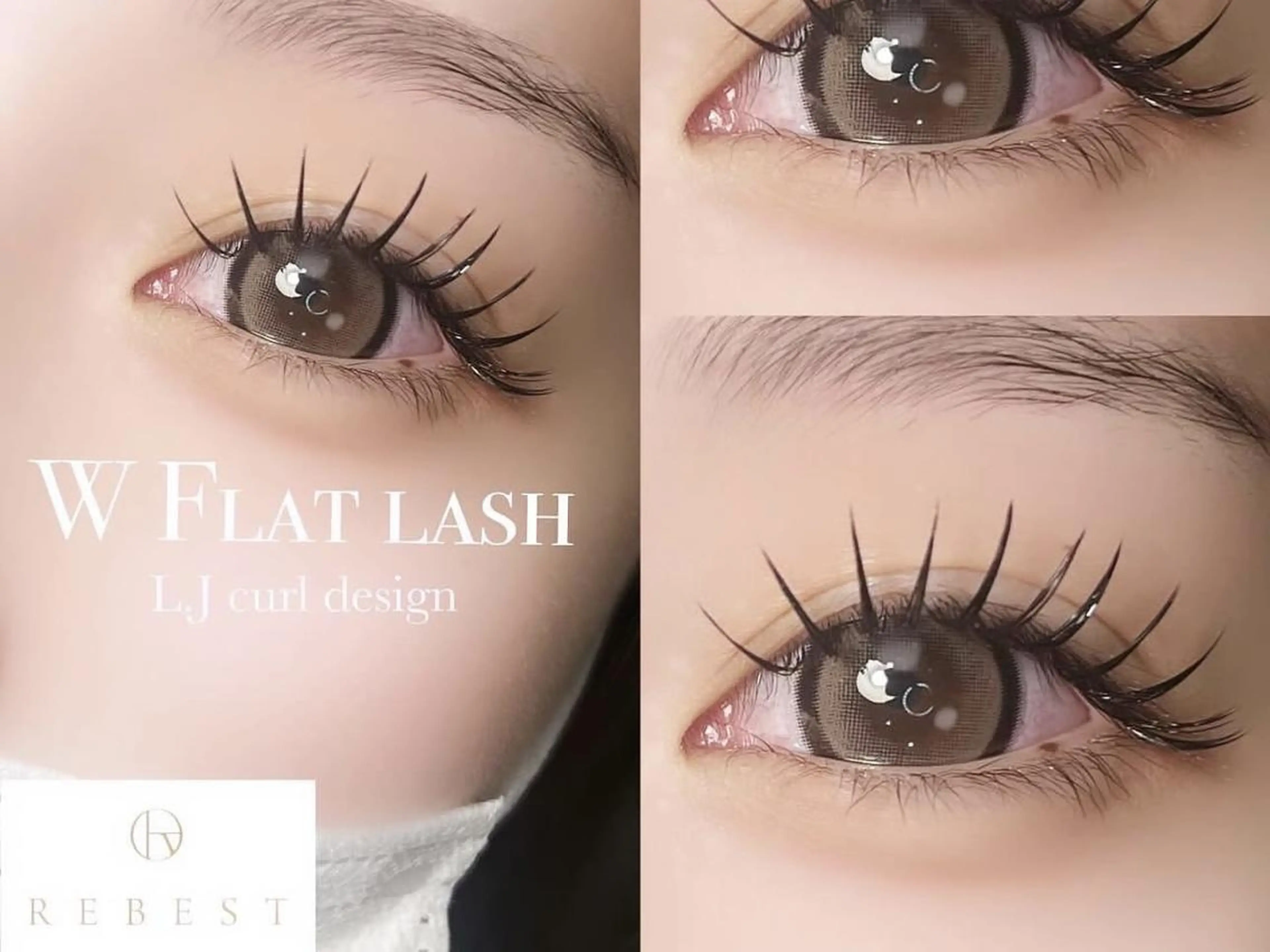 マツエク・マツパ Lashlift 👁️REBESTのマツエク・マツパデザイン