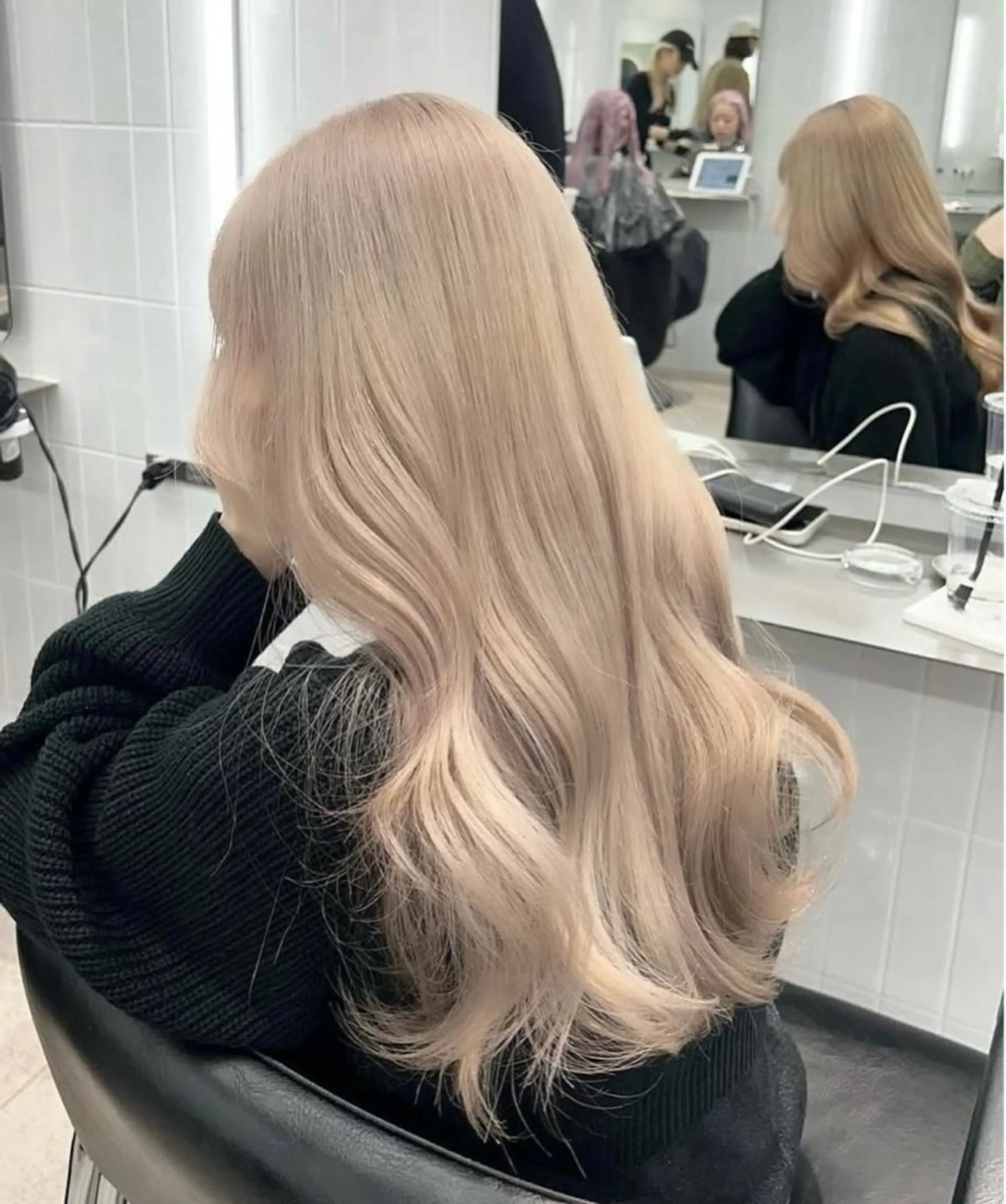 ロング カラー ヘアカラー sera 🎀海外ハイライトのヘアスタイル