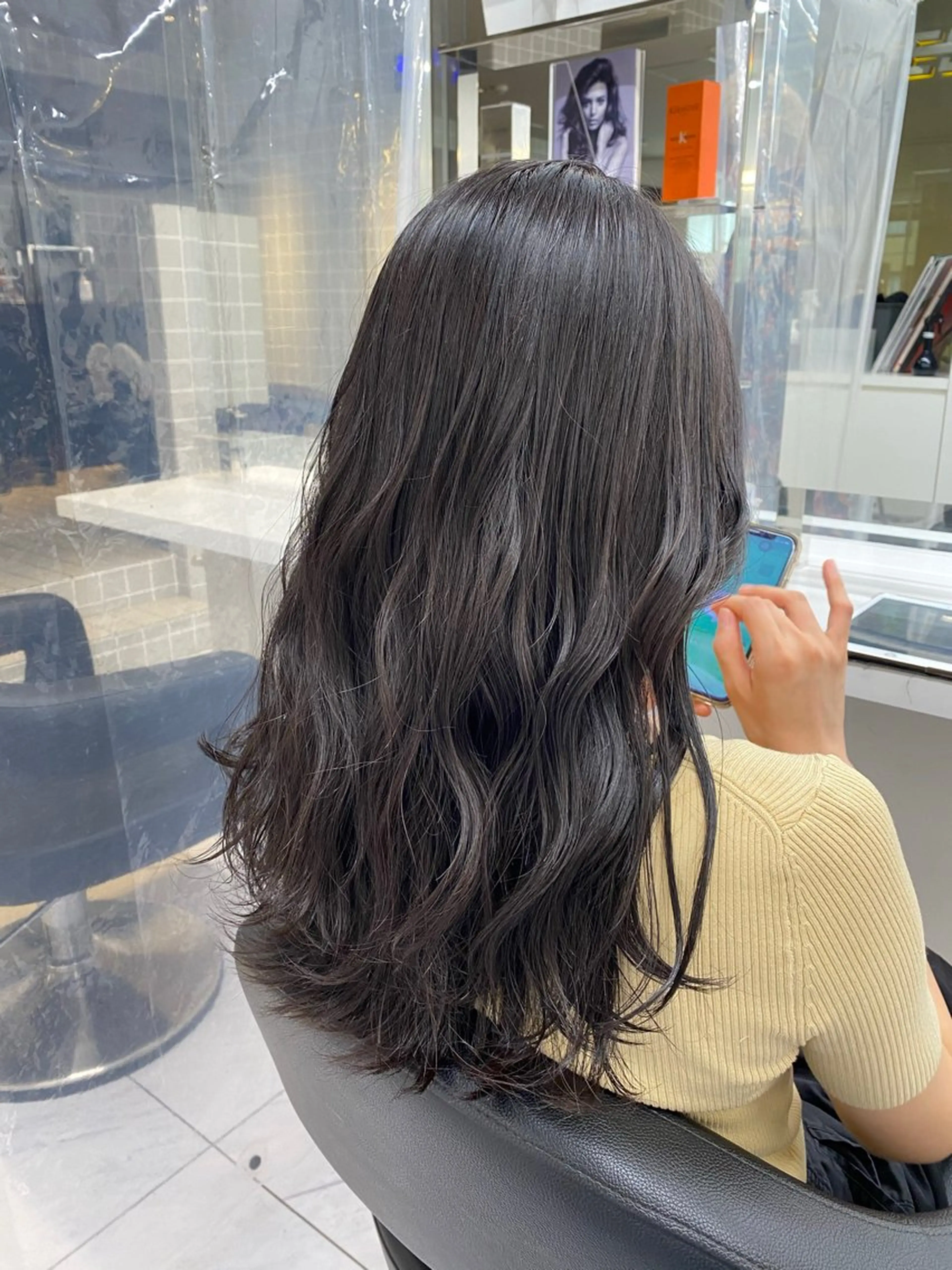 カラー メンズ特化 水口湧太のヘアスタイル