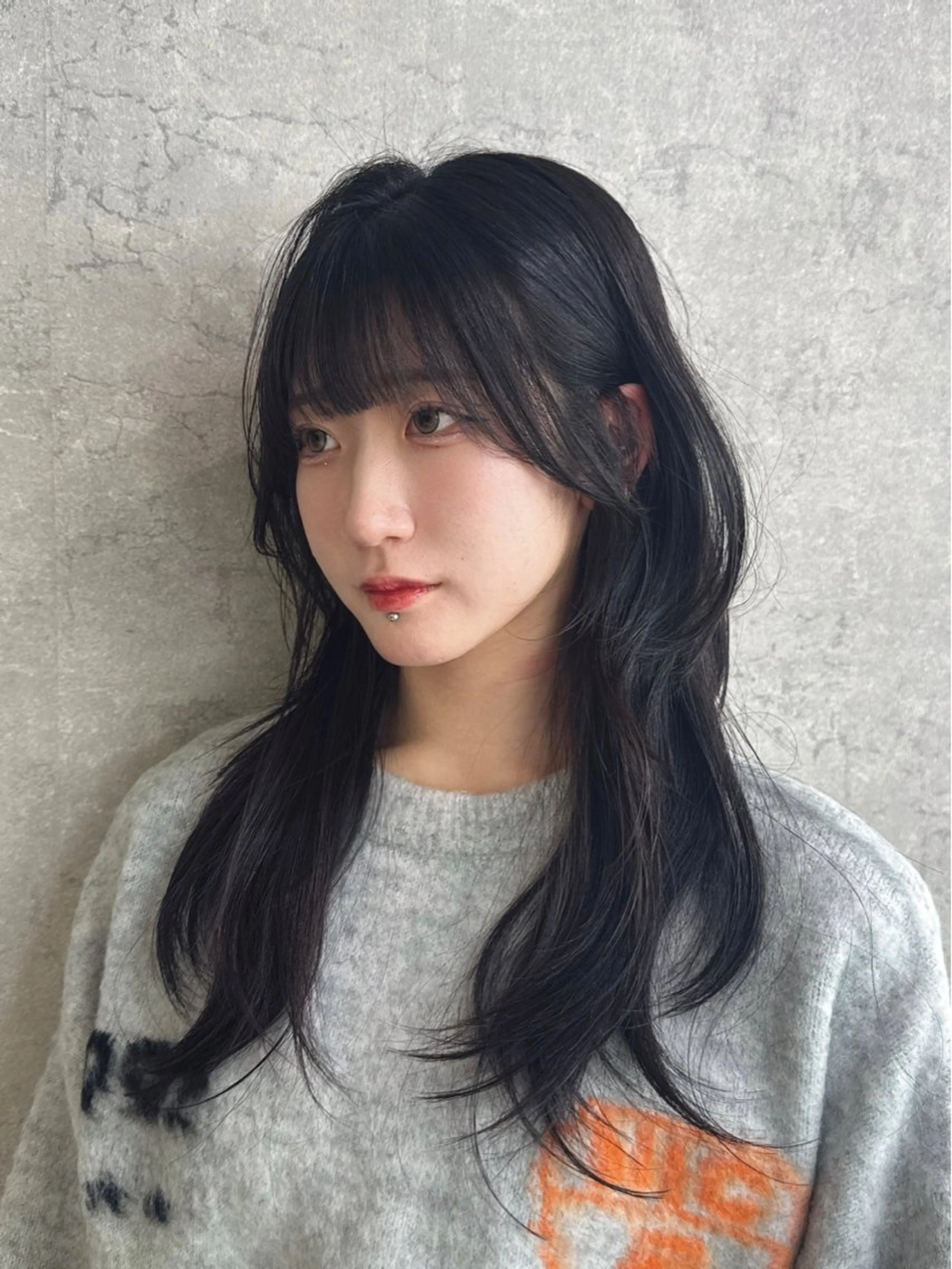 ロング トレンド韓国レイヤー 🇰🇷のんのヘアスタイル