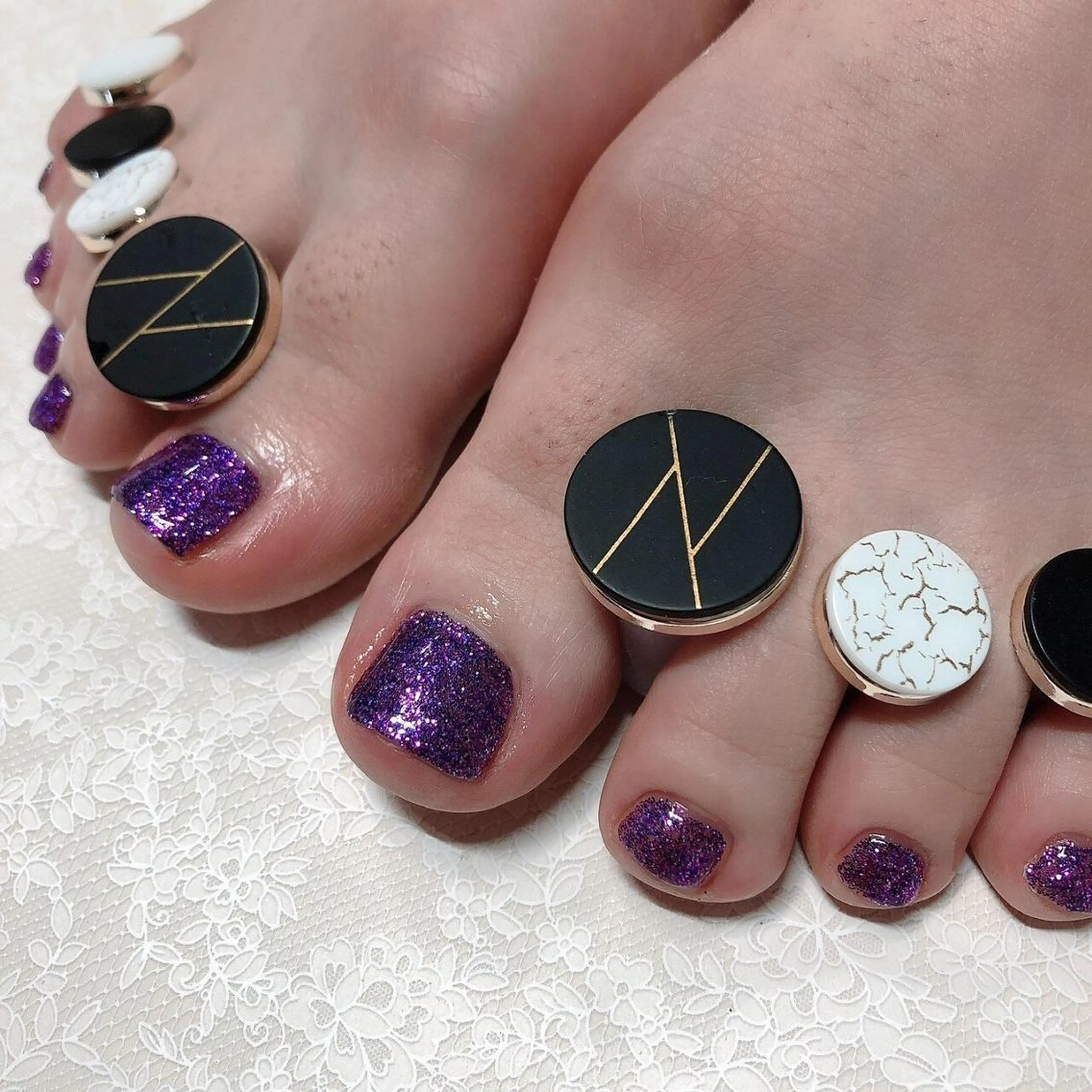 ネイル 仲宗根　凜 りとるうねるま所属のネイルデザイン