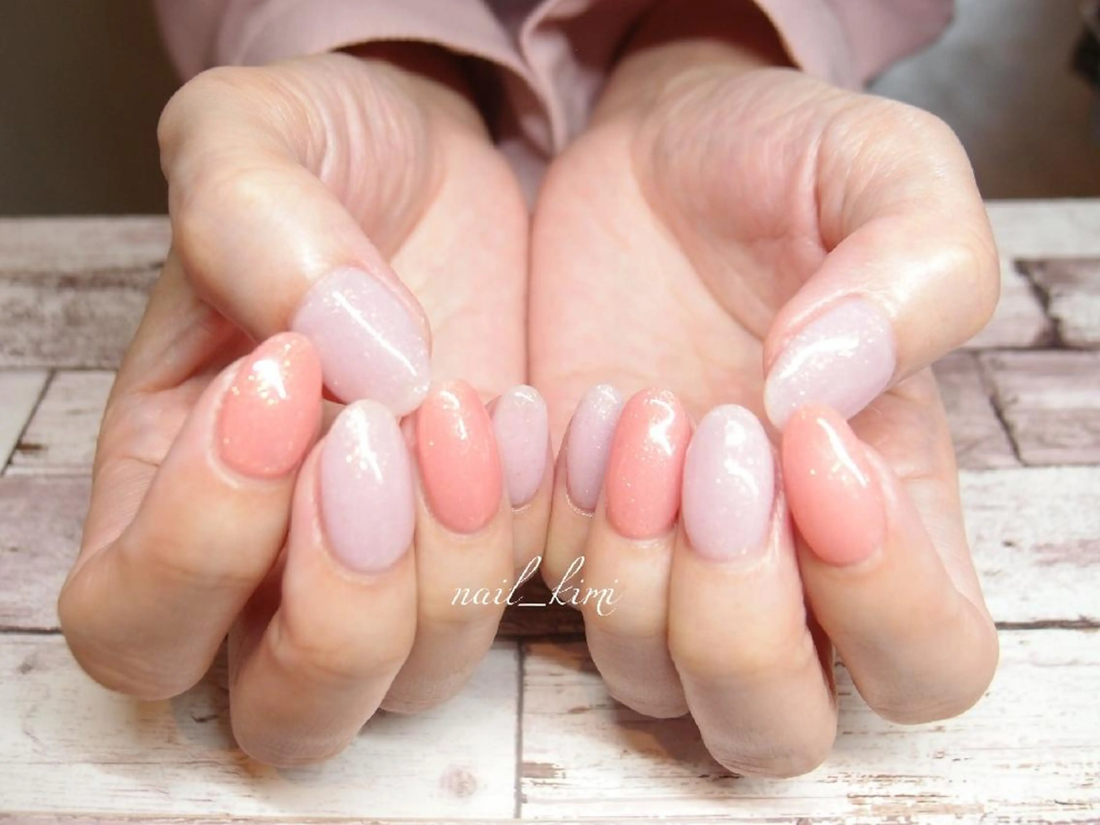 ネイル ワンカラーネイル ConneQt所属・ETHOSENSE. kimikaのネイルデザイン