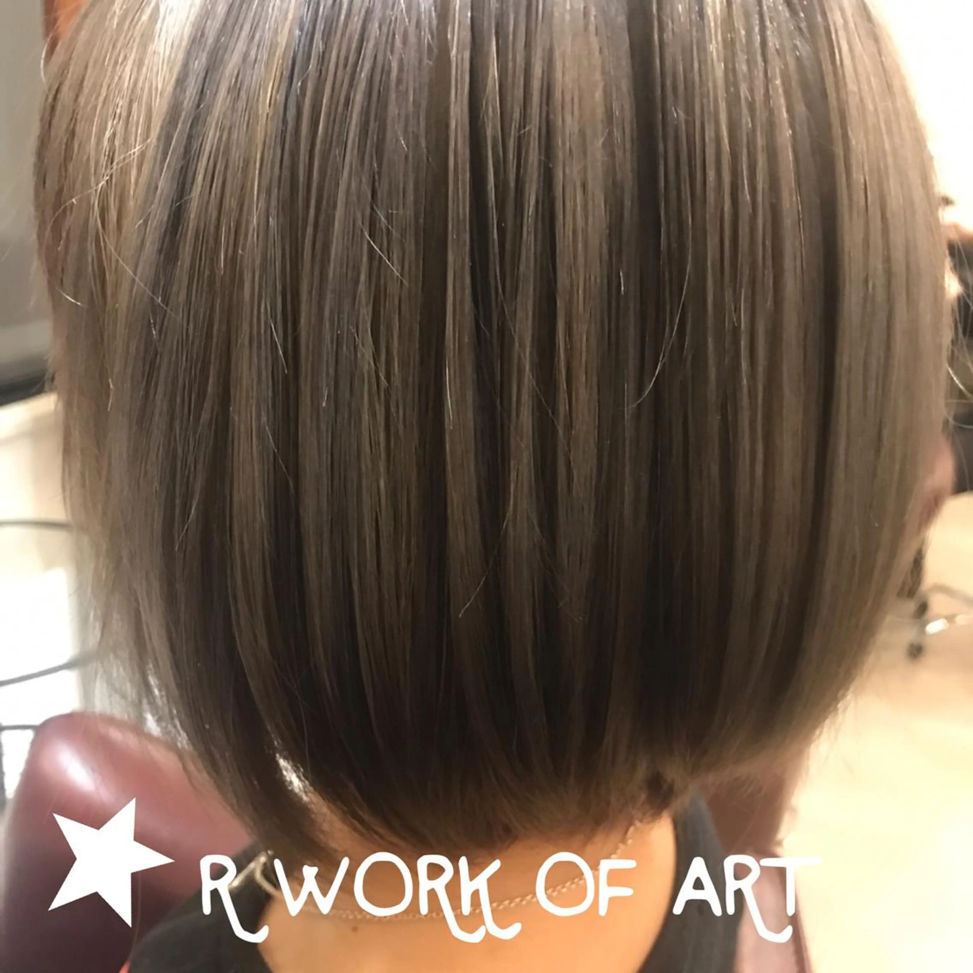 ミディアム カラー シルバー 茂木 良太のヘアスタイル