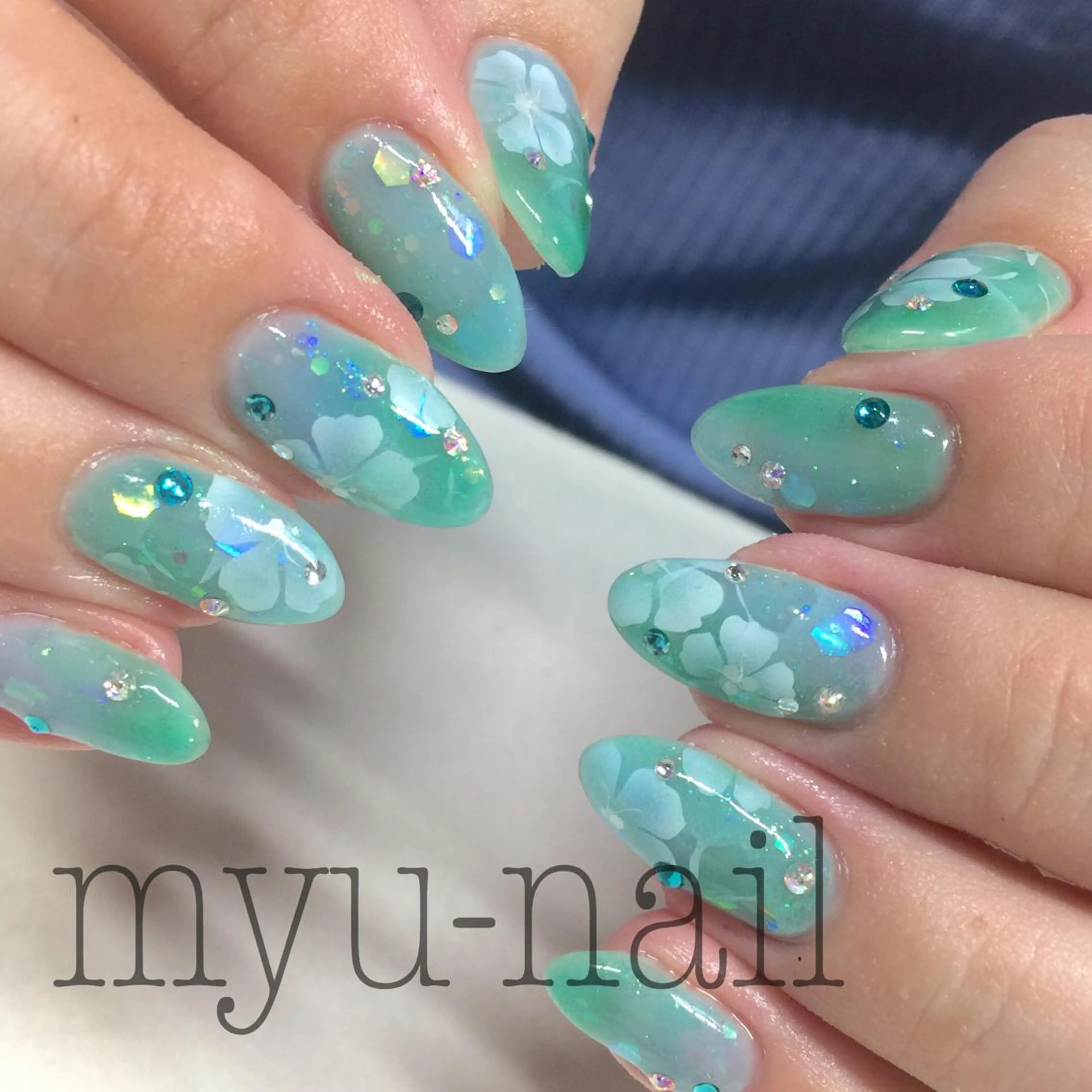 ネイル ハンドネイル ホームサロン myu-nailのネイルデザイン
