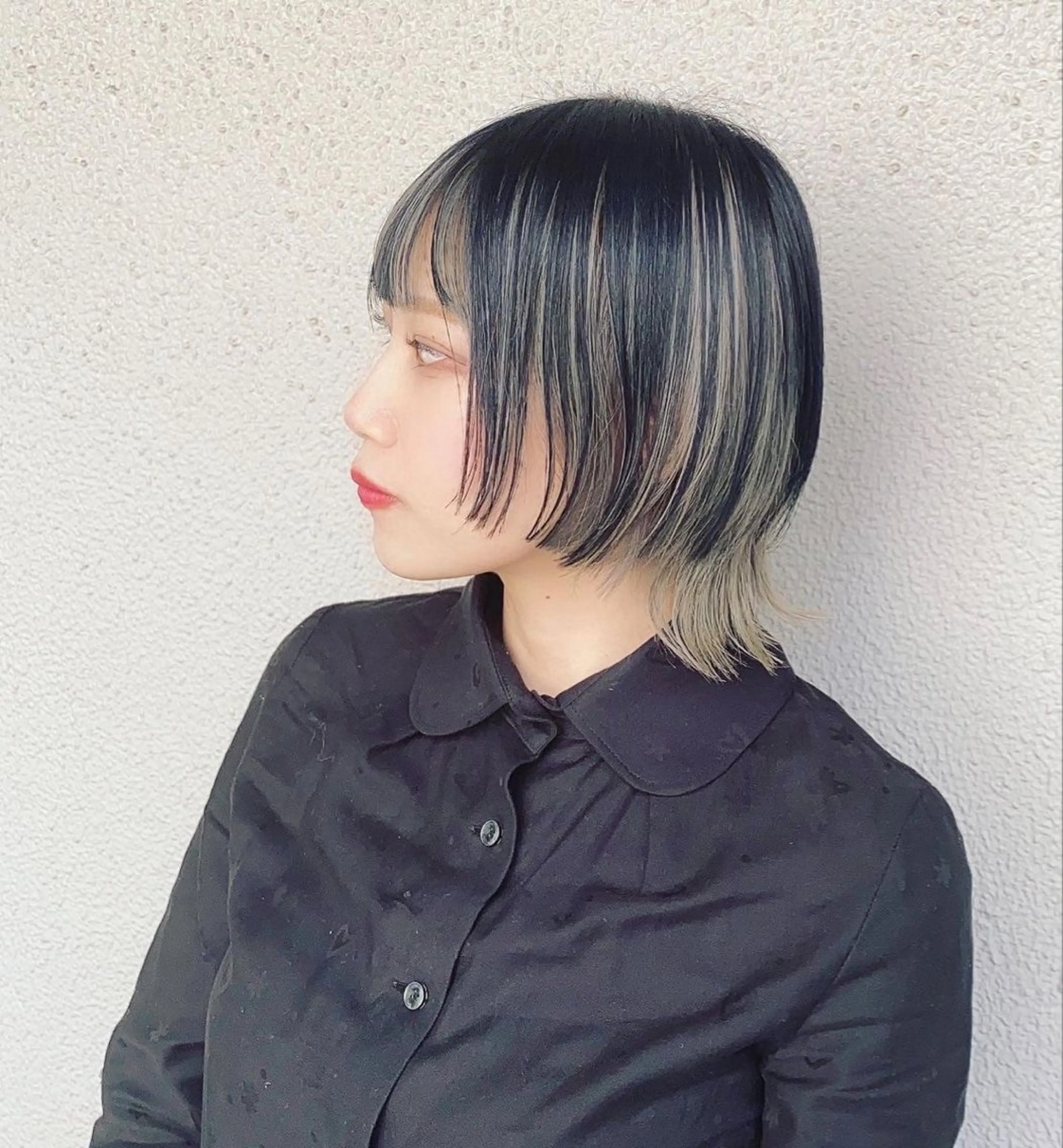 ショート 顔周りカット 似合わせカット ショートヘア 縮毛矯正 トリートメント 高島 衣代のヘアスタイル