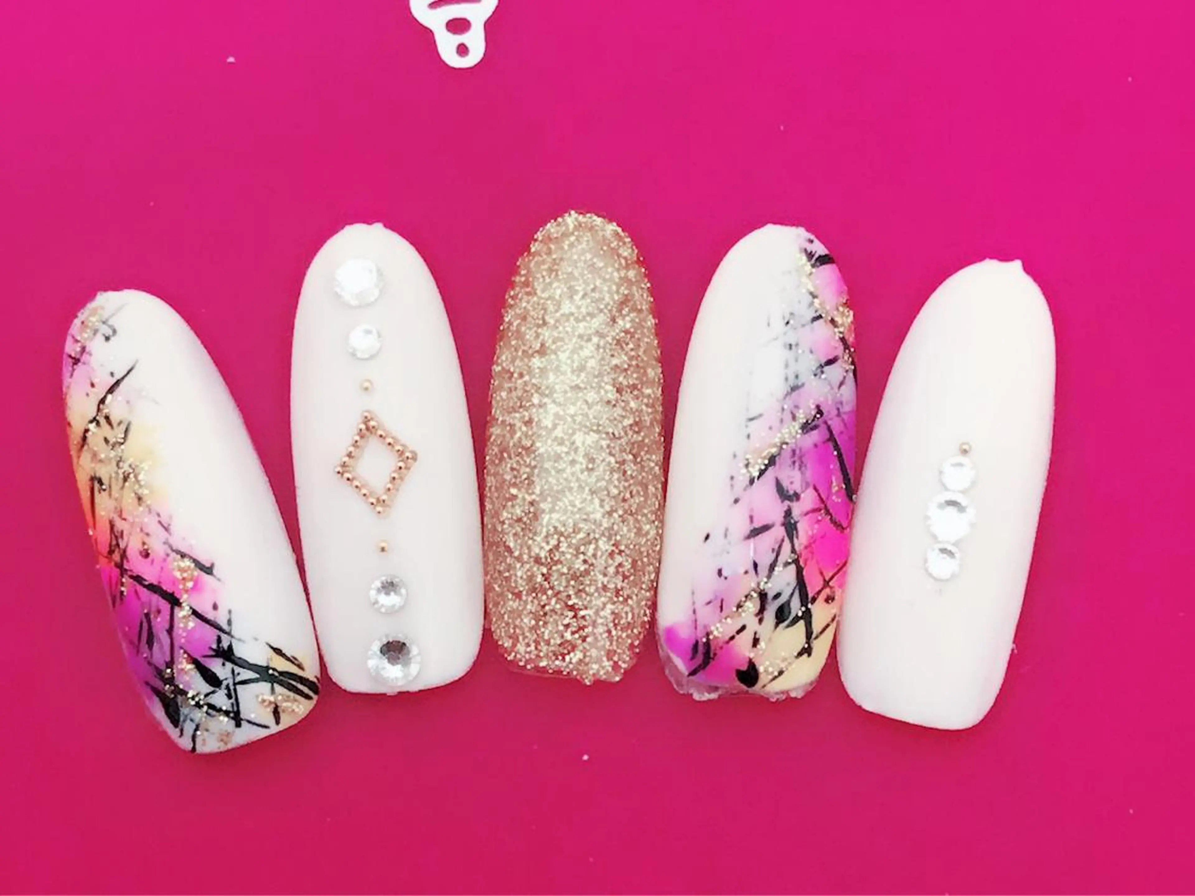 ネイル ネイル/耳つぼ /新ホワイトニングのネイルデザイン