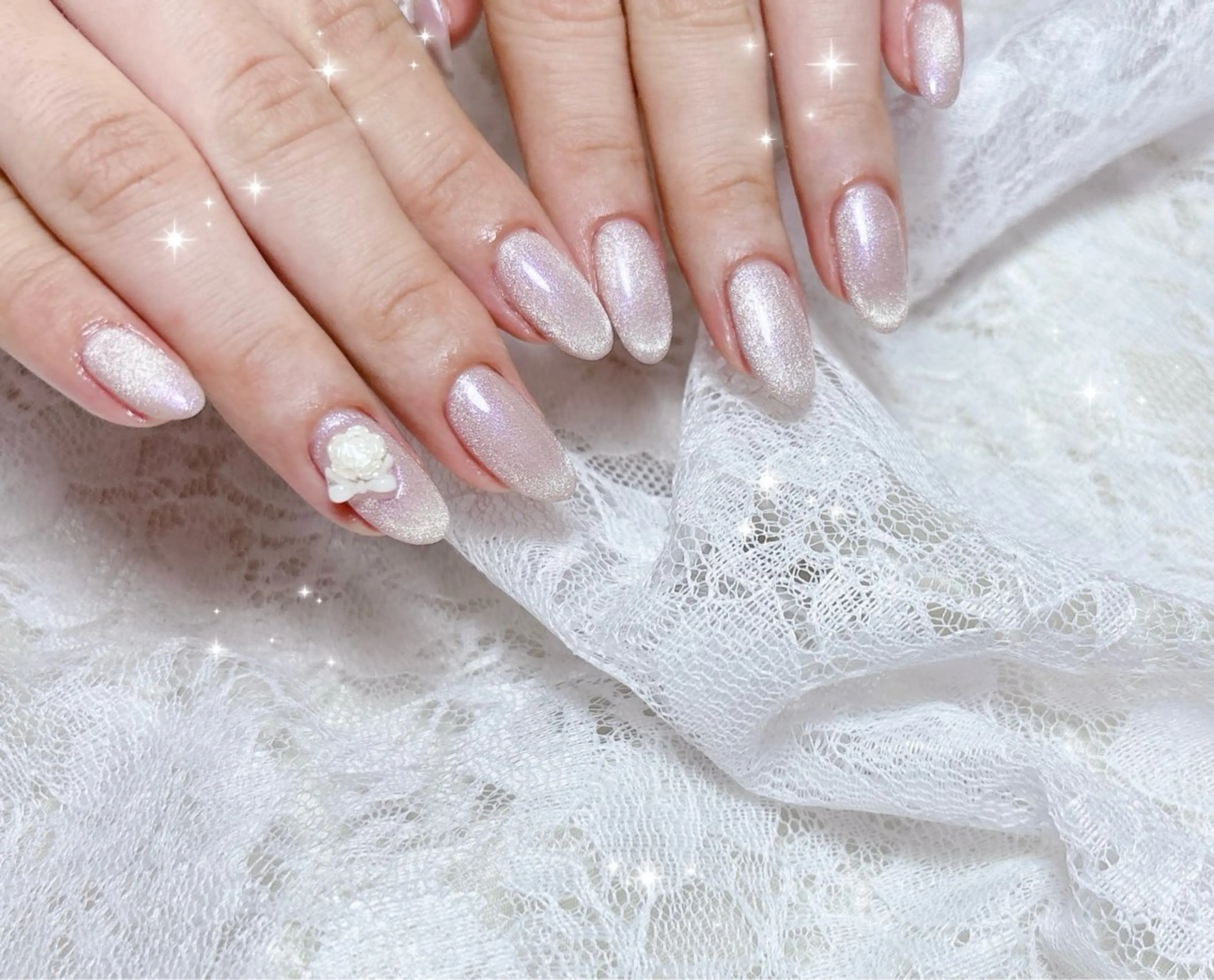 ネイル マグネットネイル ハンドネイル FLARE NAIL フレアネイルのネイルデザイン