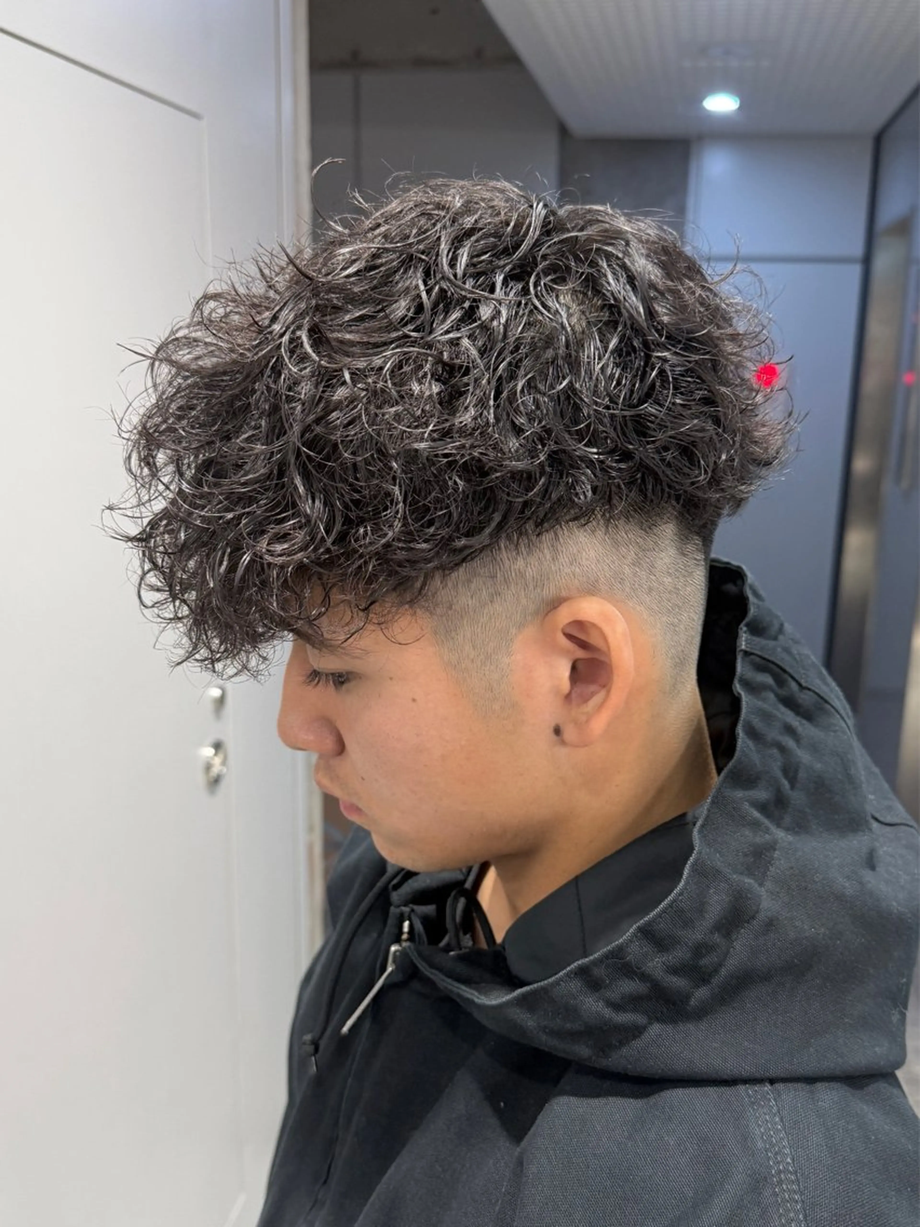 ショート カラー パーマ メンズ 【メンズサロン】 BLUCK 横浜のヘアスタイル