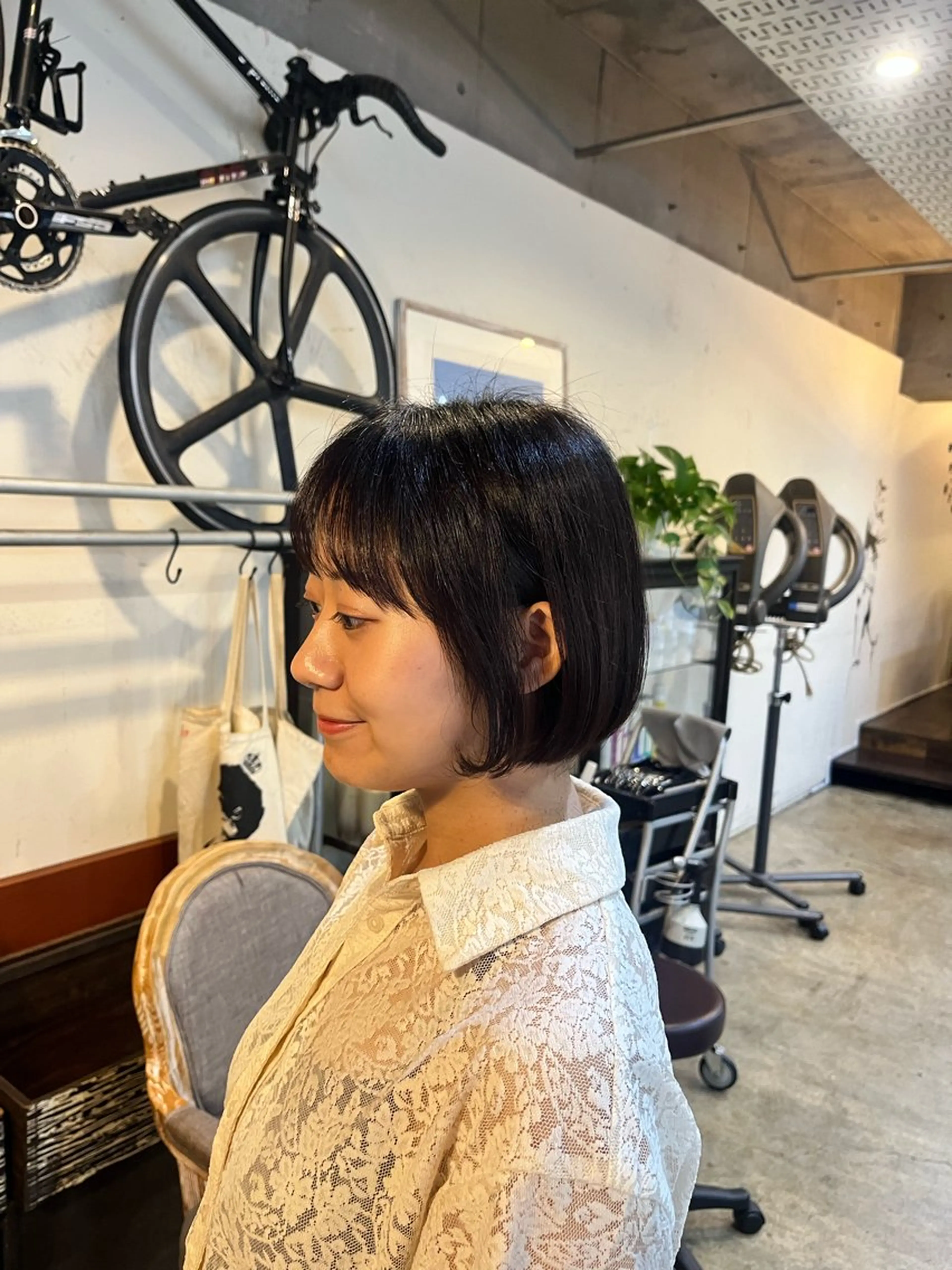 ショート 松原 樹里のヘアスタイル