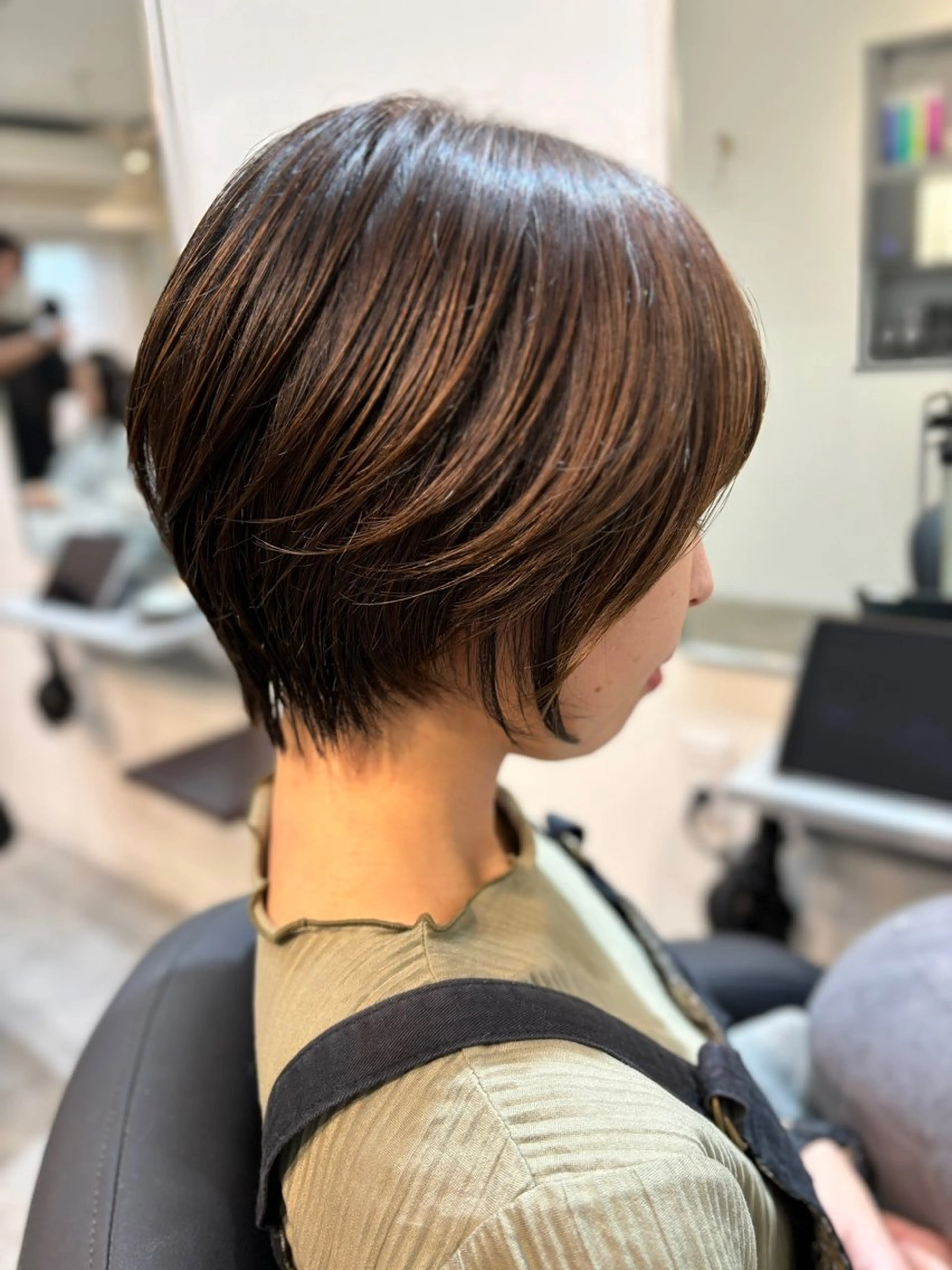 ショート カット トリートメント 髪質改善 安田萌吾のヘアスタイル